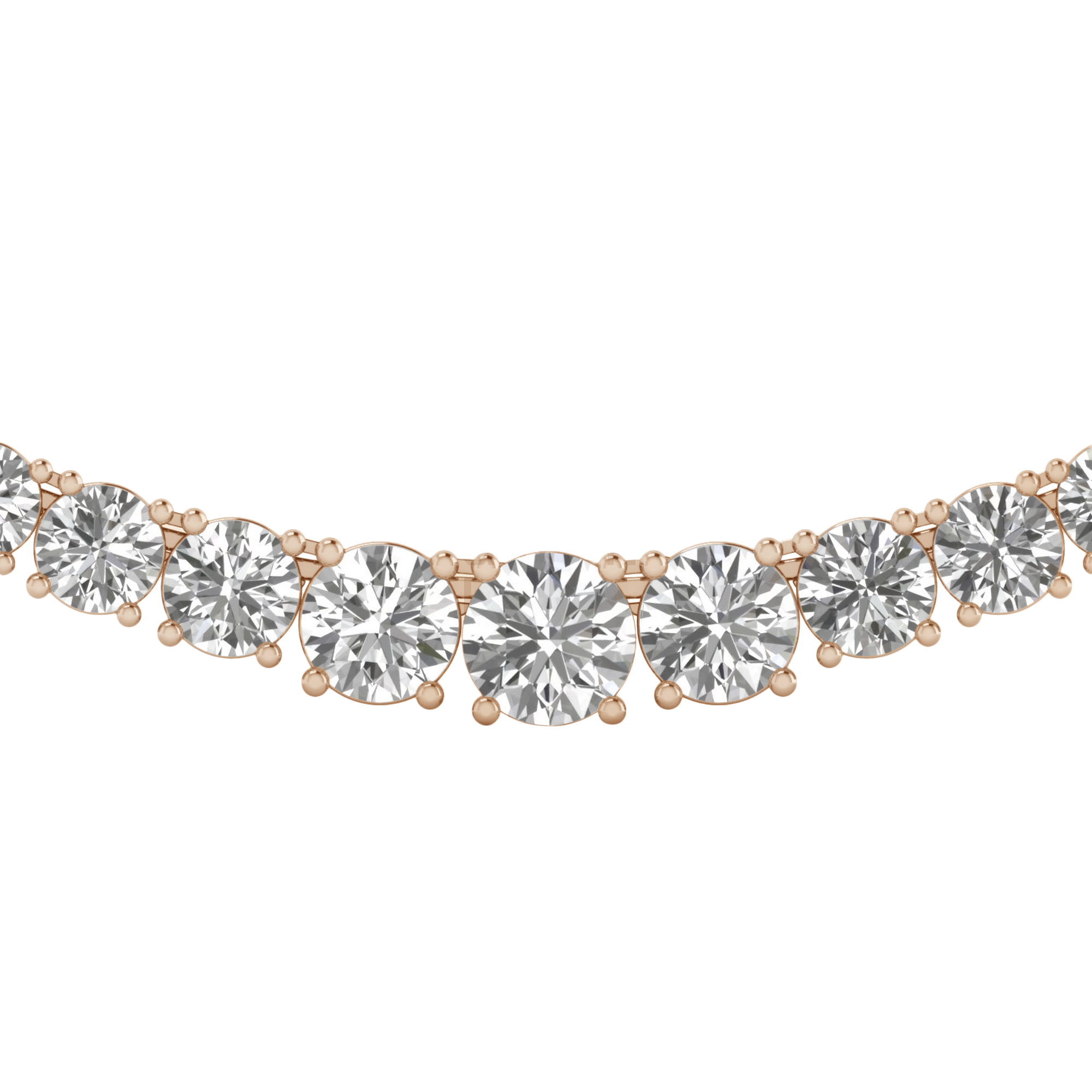 Lana Diamanten Tennisketting Briljant - 28.7ct