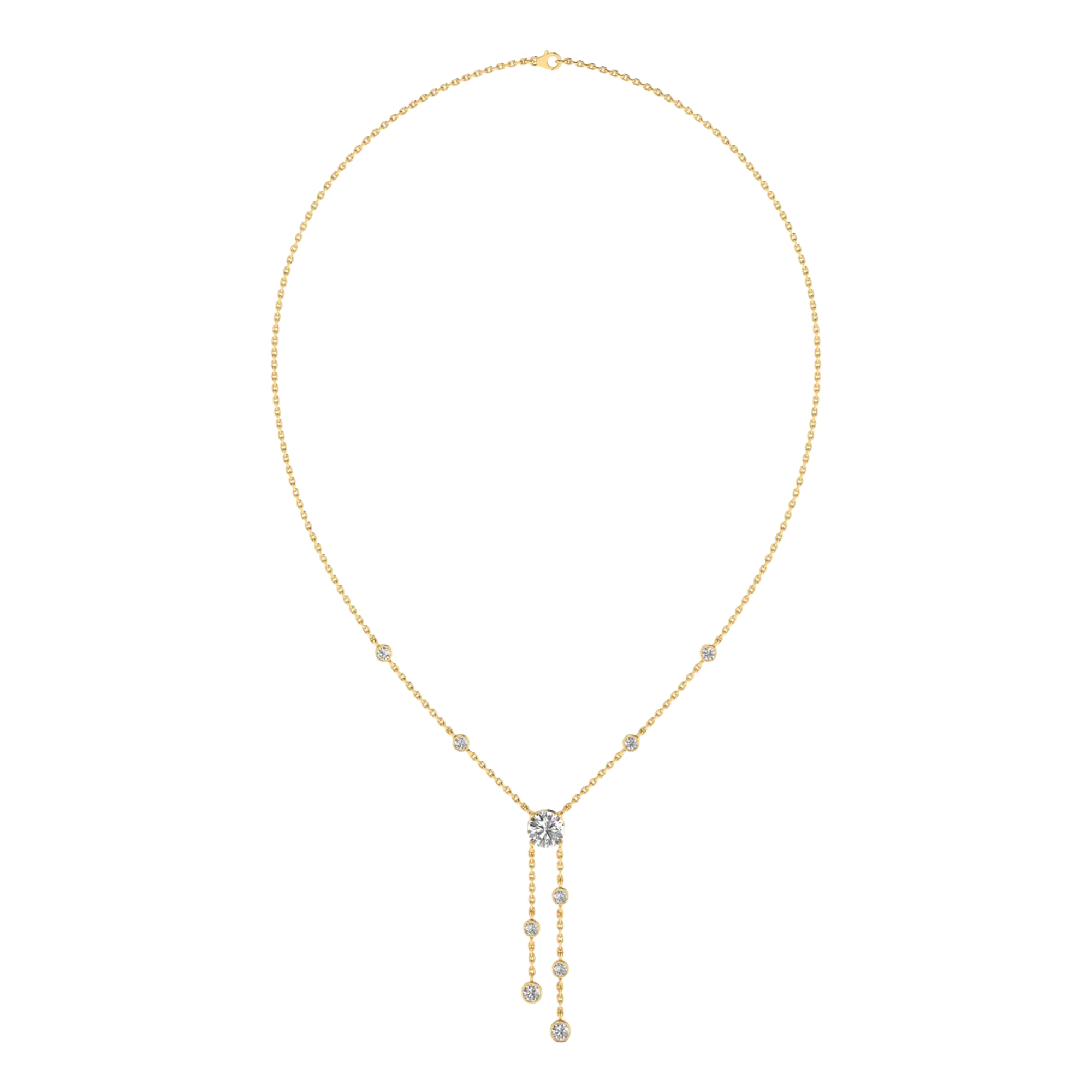 Jojo Diamanten Ketting Briljant - 3.3ct VD
