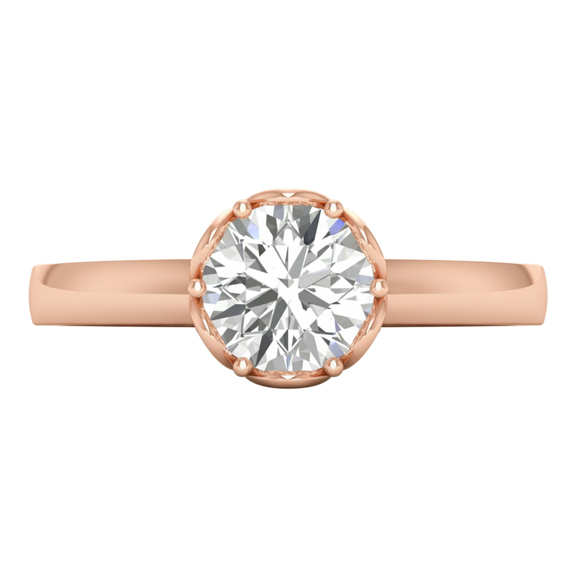 Odelia Diamanten Solitaire Ring Briljant - 1ct