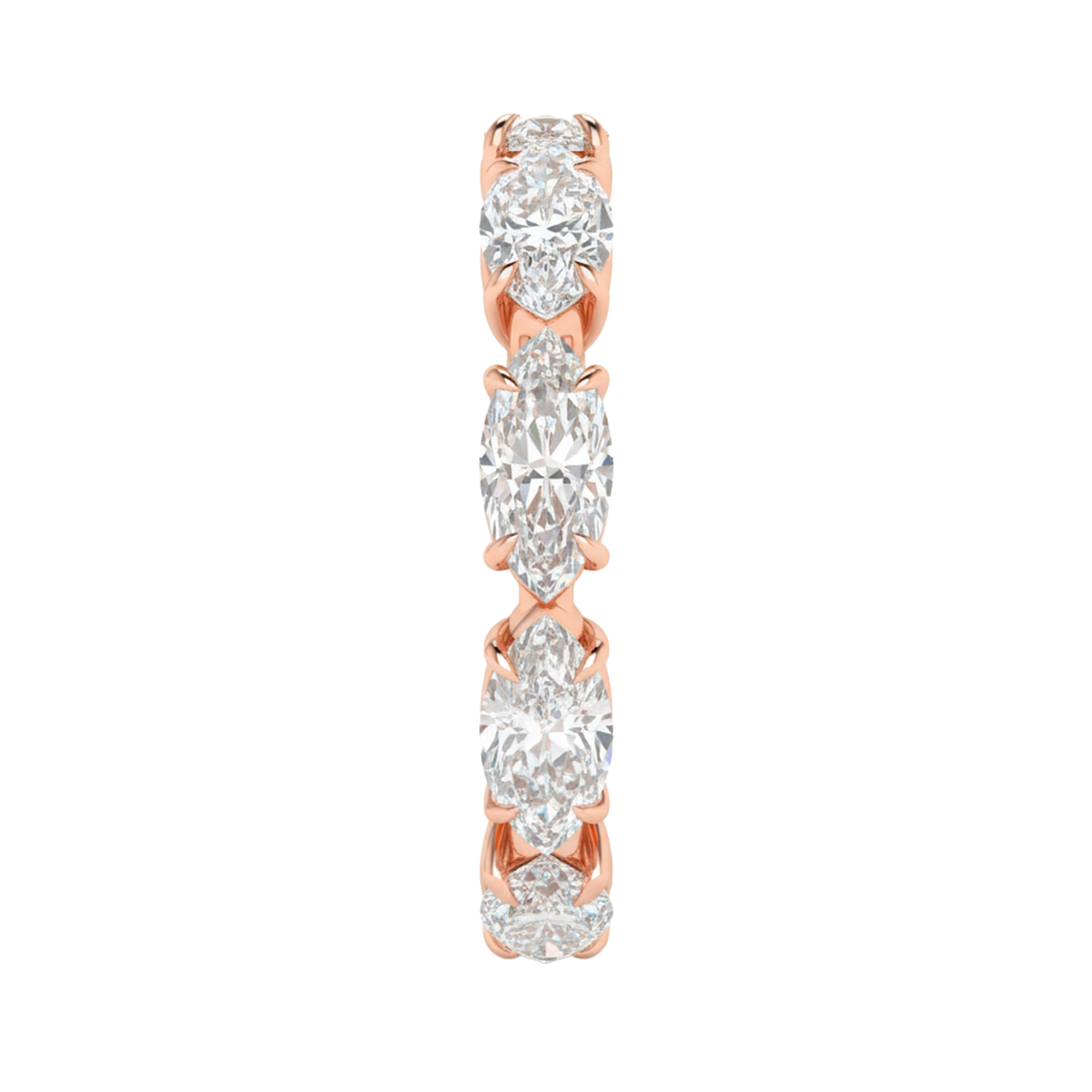 Marquise eternity ring 2,97 karaat volledig rondom gezet