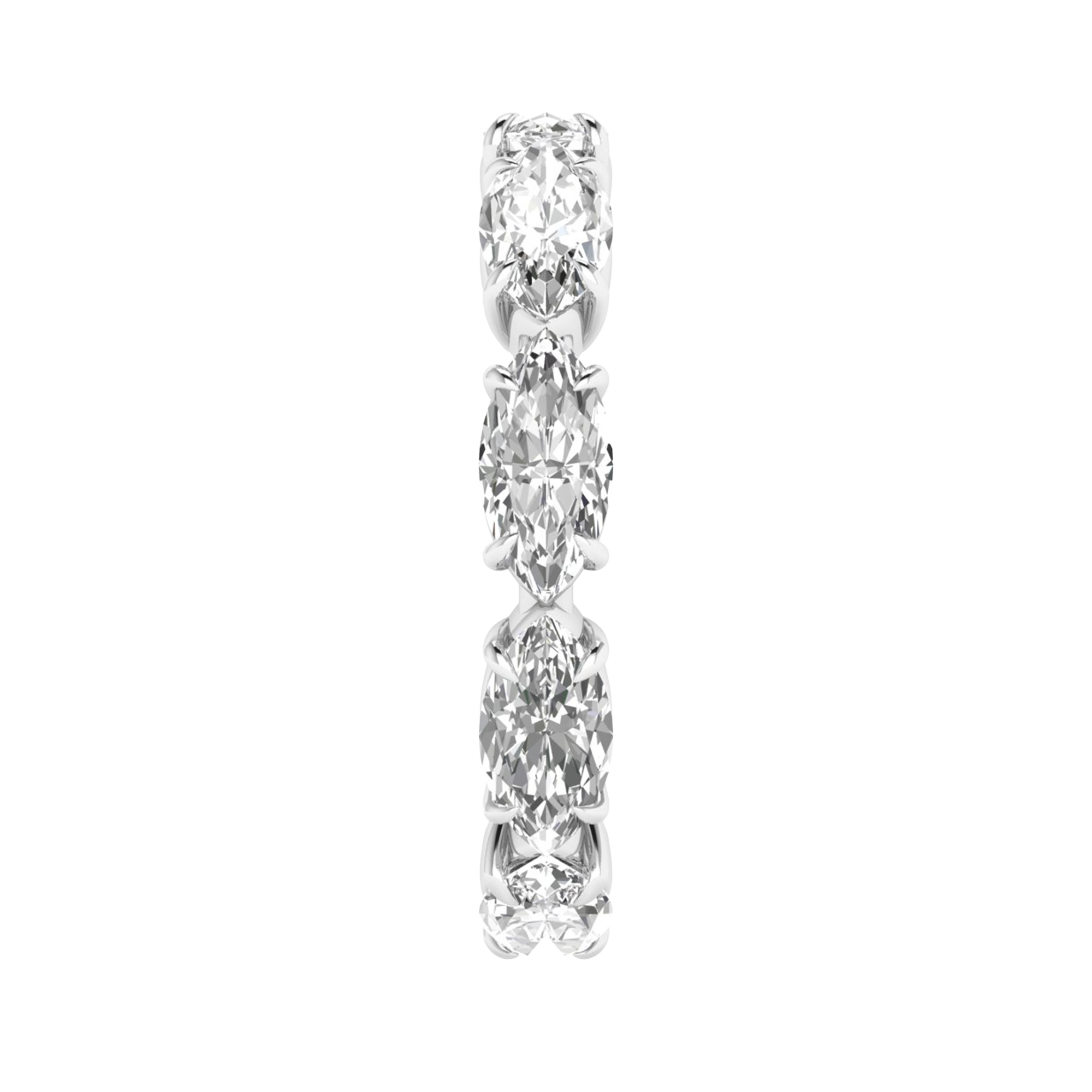 Marquise eternity ring 2,97 karaat volledig rondom gezet