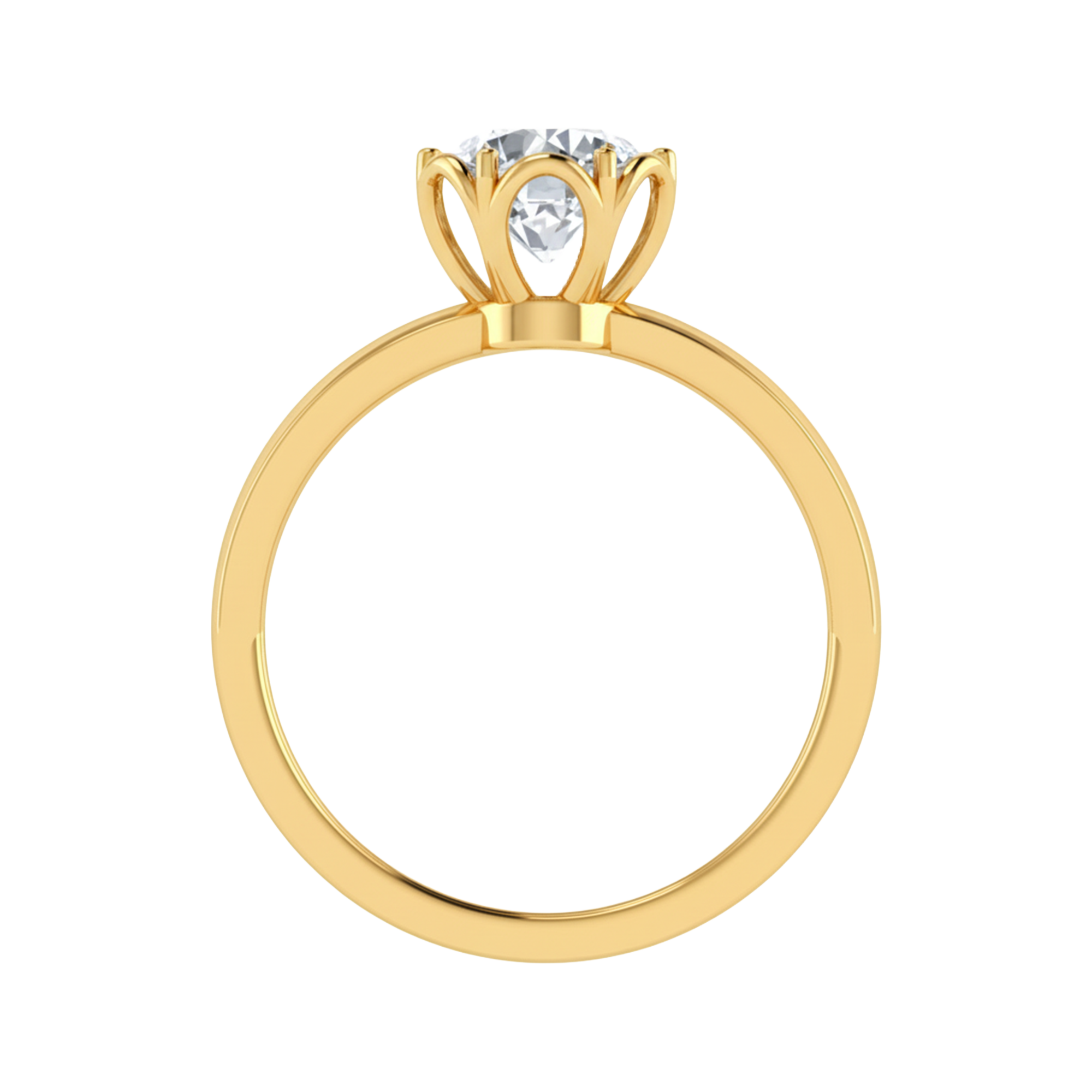 Odelia Diamanten Solitaire Ring Briljant - 1ct