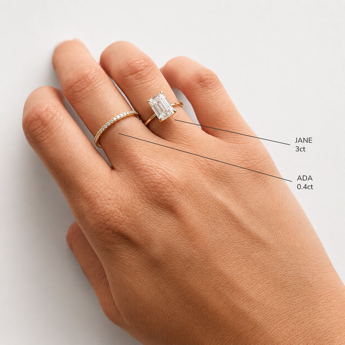 Ada Diamanten Eternity Ring Briljant - 0.4ct