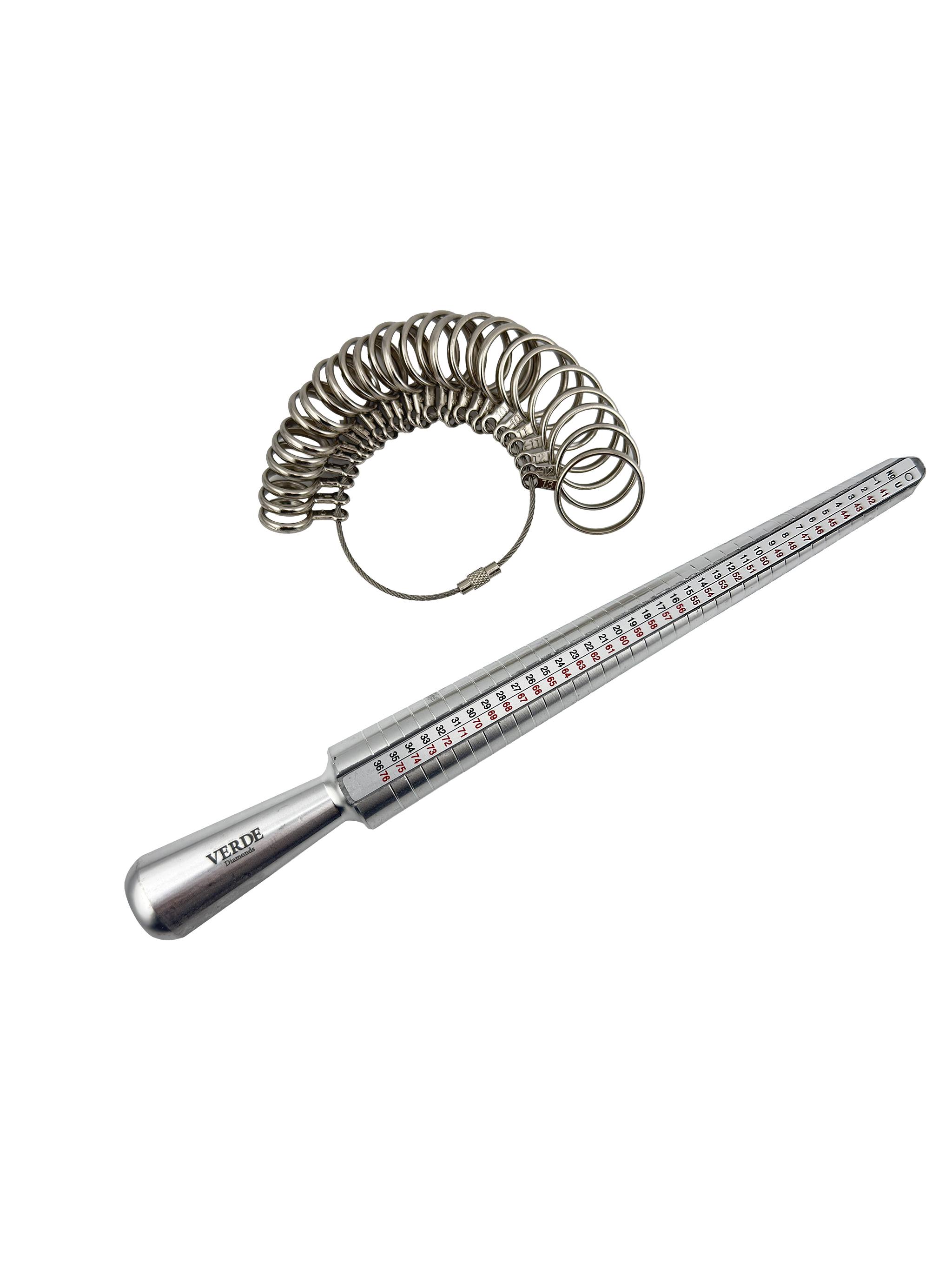 Ringmaat meetstok - complete set