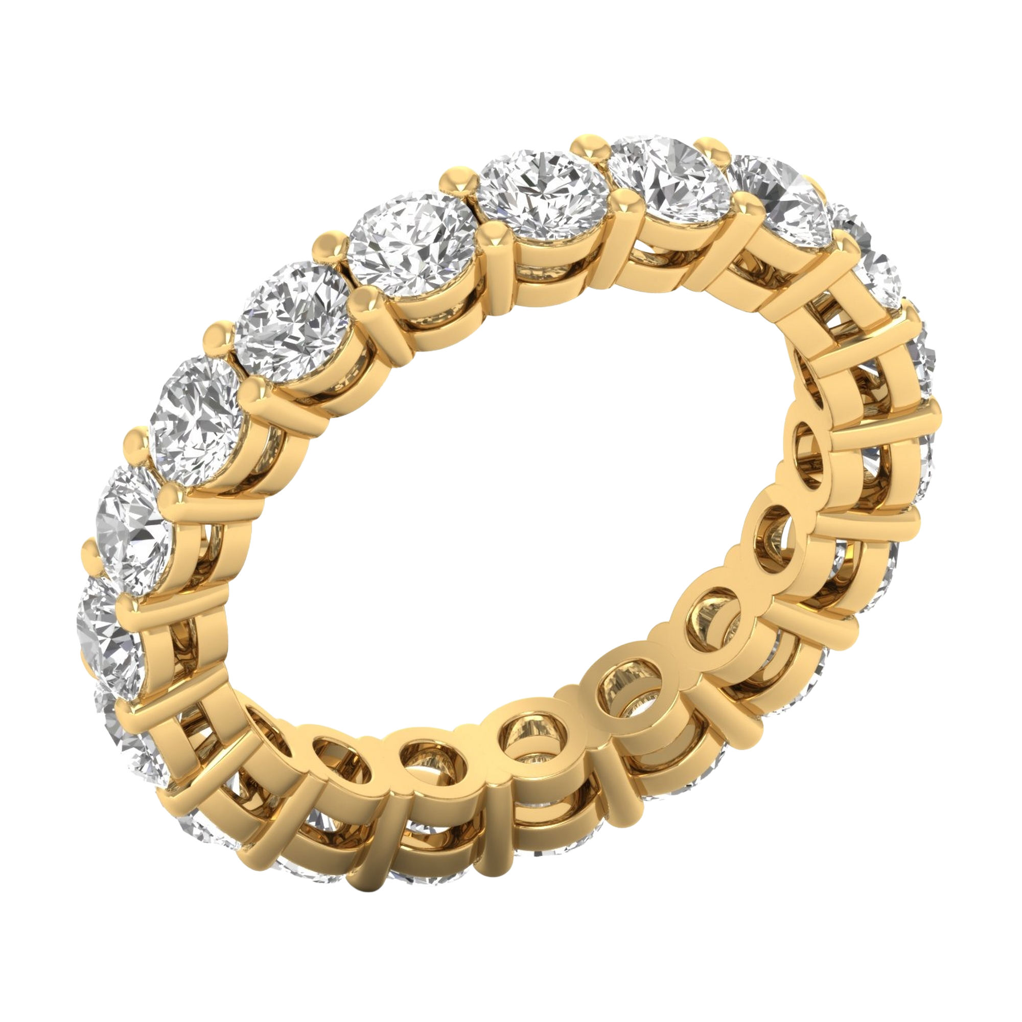 Lena Diamanten Diamanten Eternity Ring Briljant - 2.6ct tot 7ct