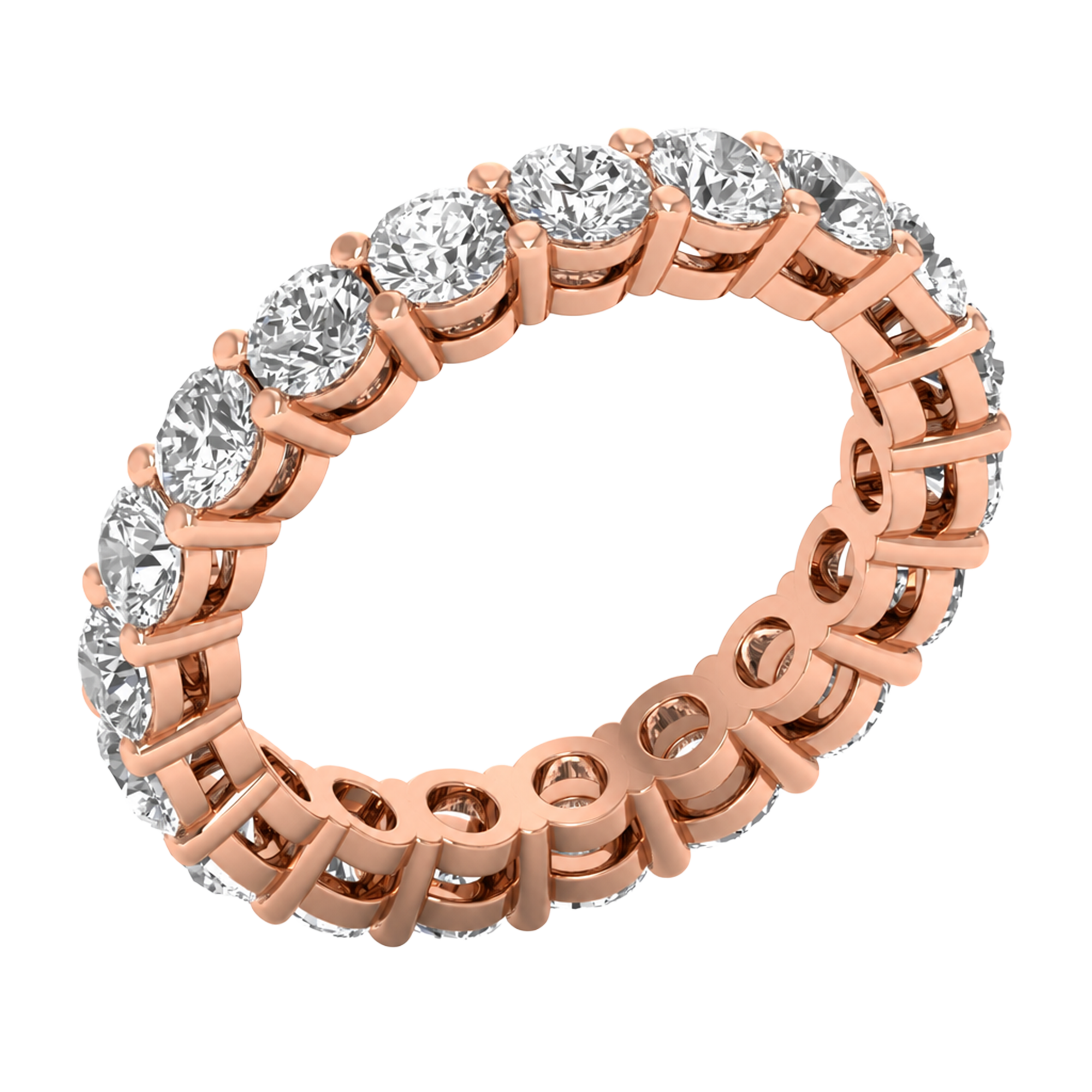 Lena Diamanten Diamanten Eternity Ring Briljant - 2.6ct tot 7ct