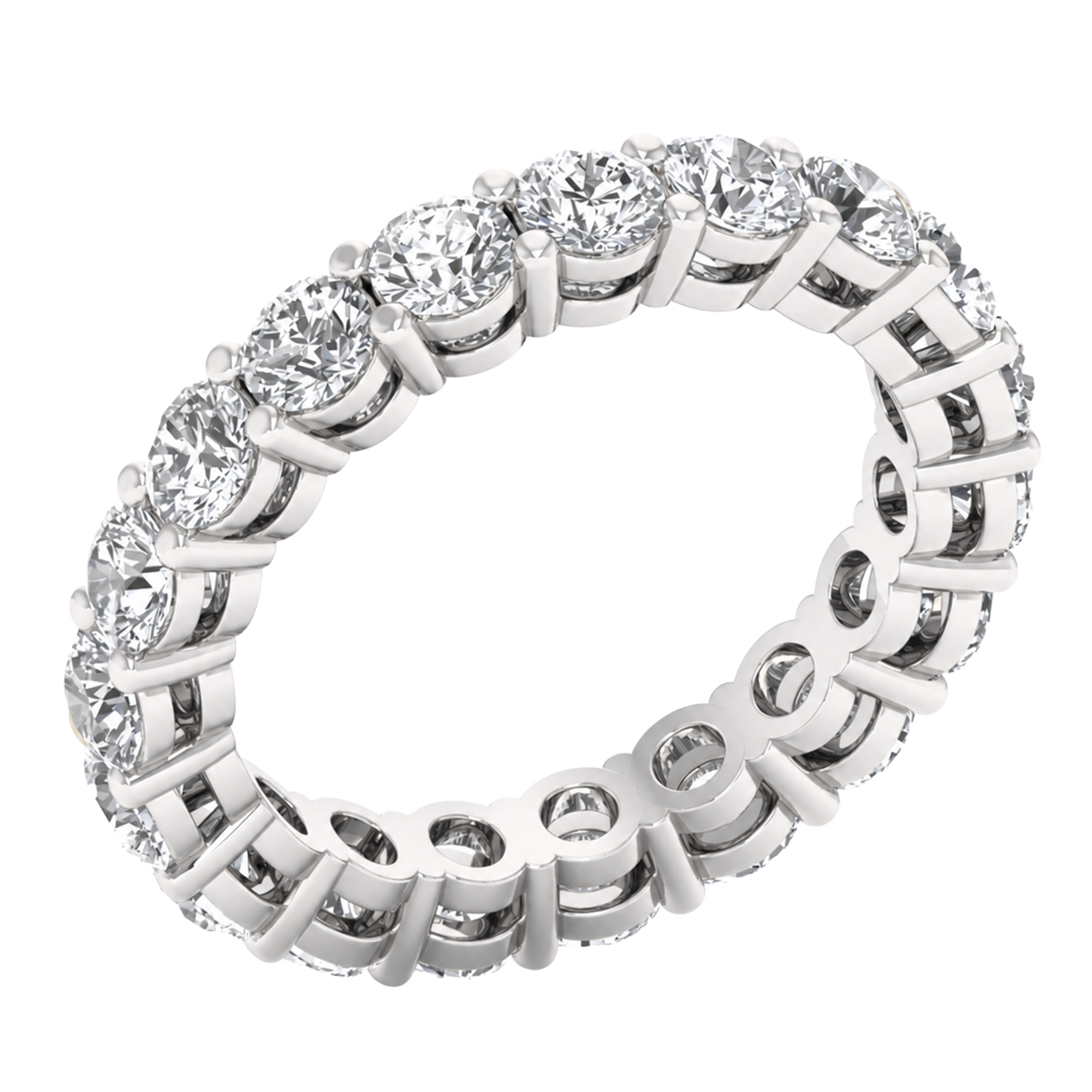 Lena Diamanten Diamanten Eternity Ring Briljant - 2.6ct tot 7ct