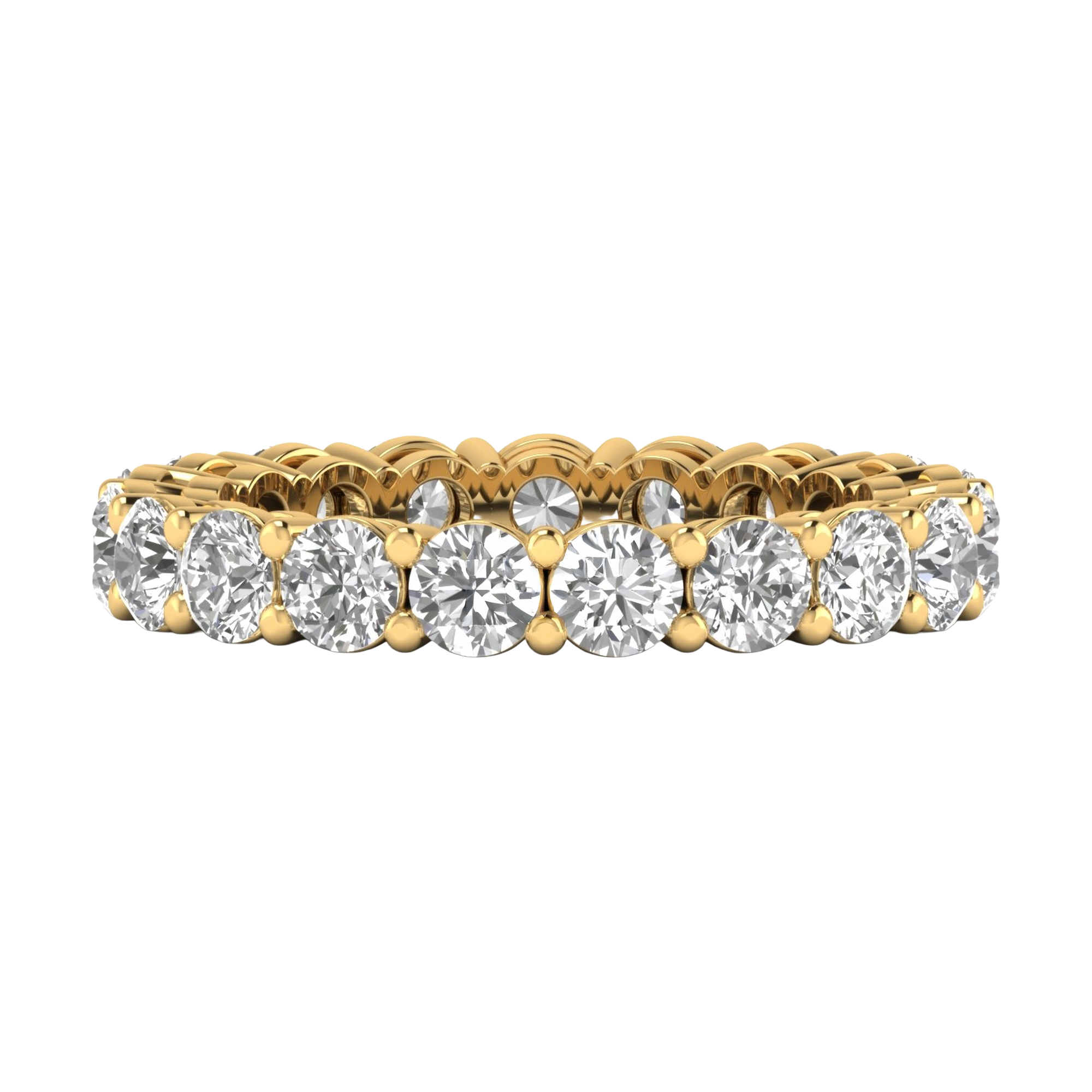 Lena Diamanten Diamanten Eternity Ring Briljant - 2.6ct tot 7ct