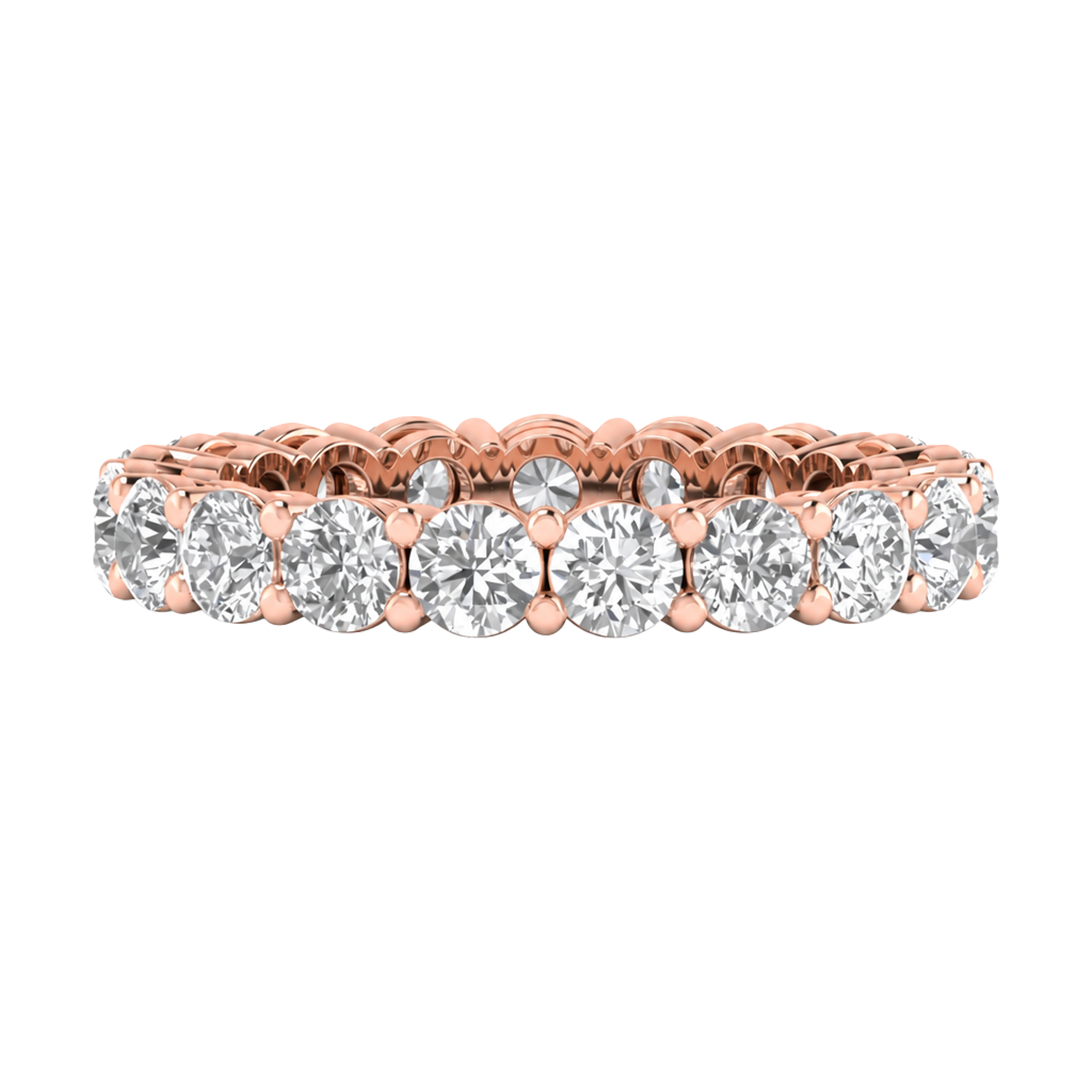 Lena Diamanten Diamanten Eternity Ring Briljant - 2.6ct tot 7ct