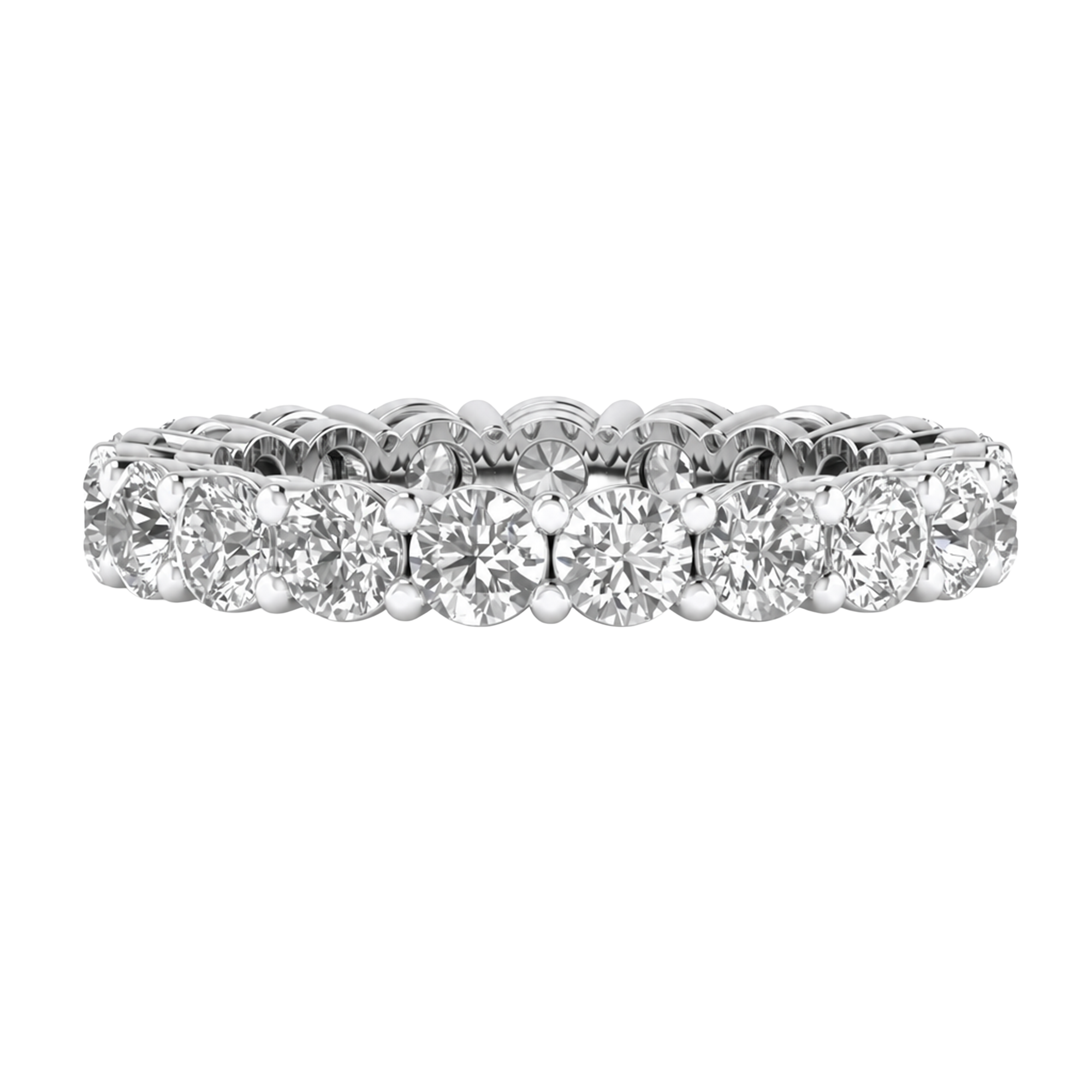 Lena Diamanten Diamanten Eternity Ring Briljant - 2.6ct tot 7ct