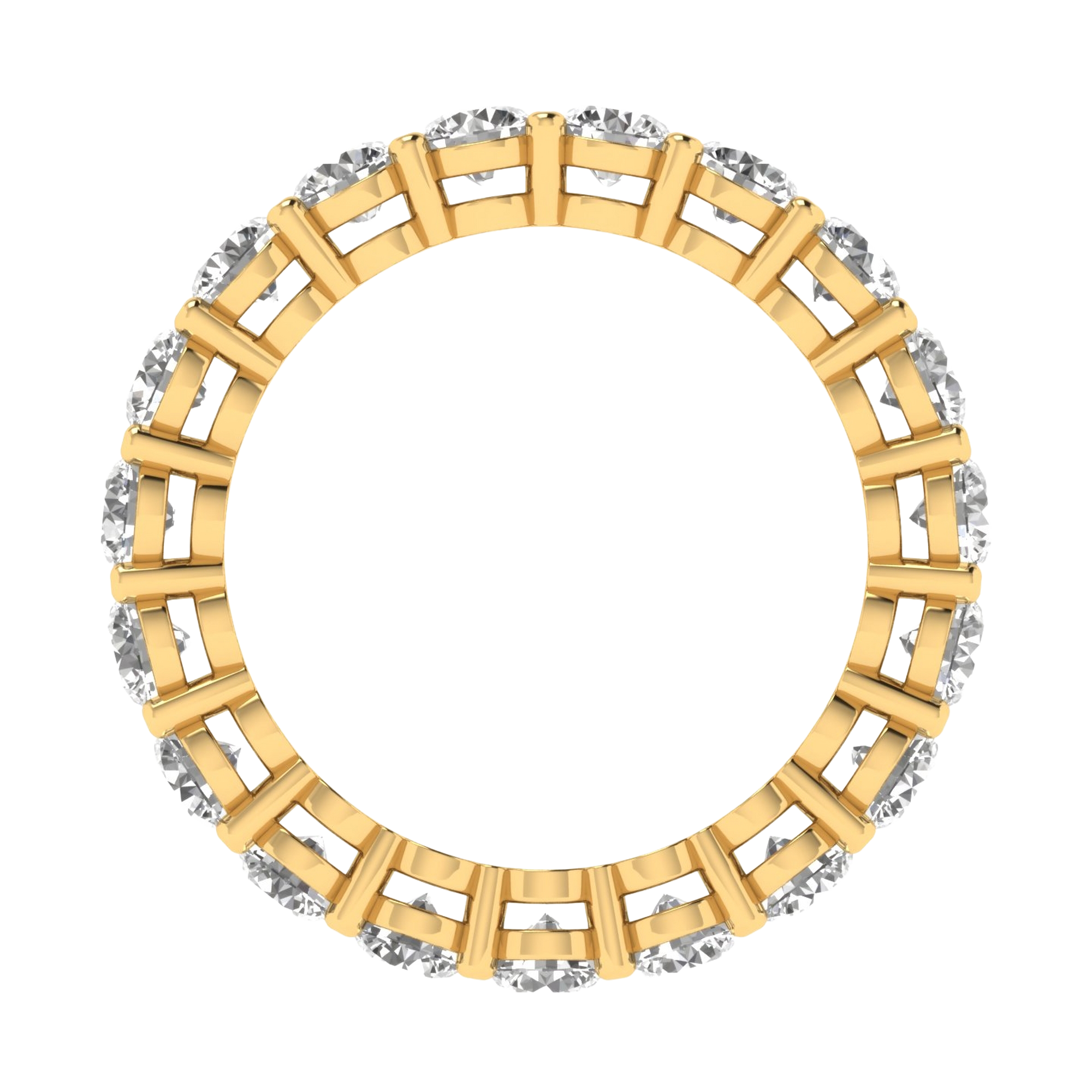 Lena Diamanten Diamanten Eternity Ring Briljant - 2.6ct tot 7ct