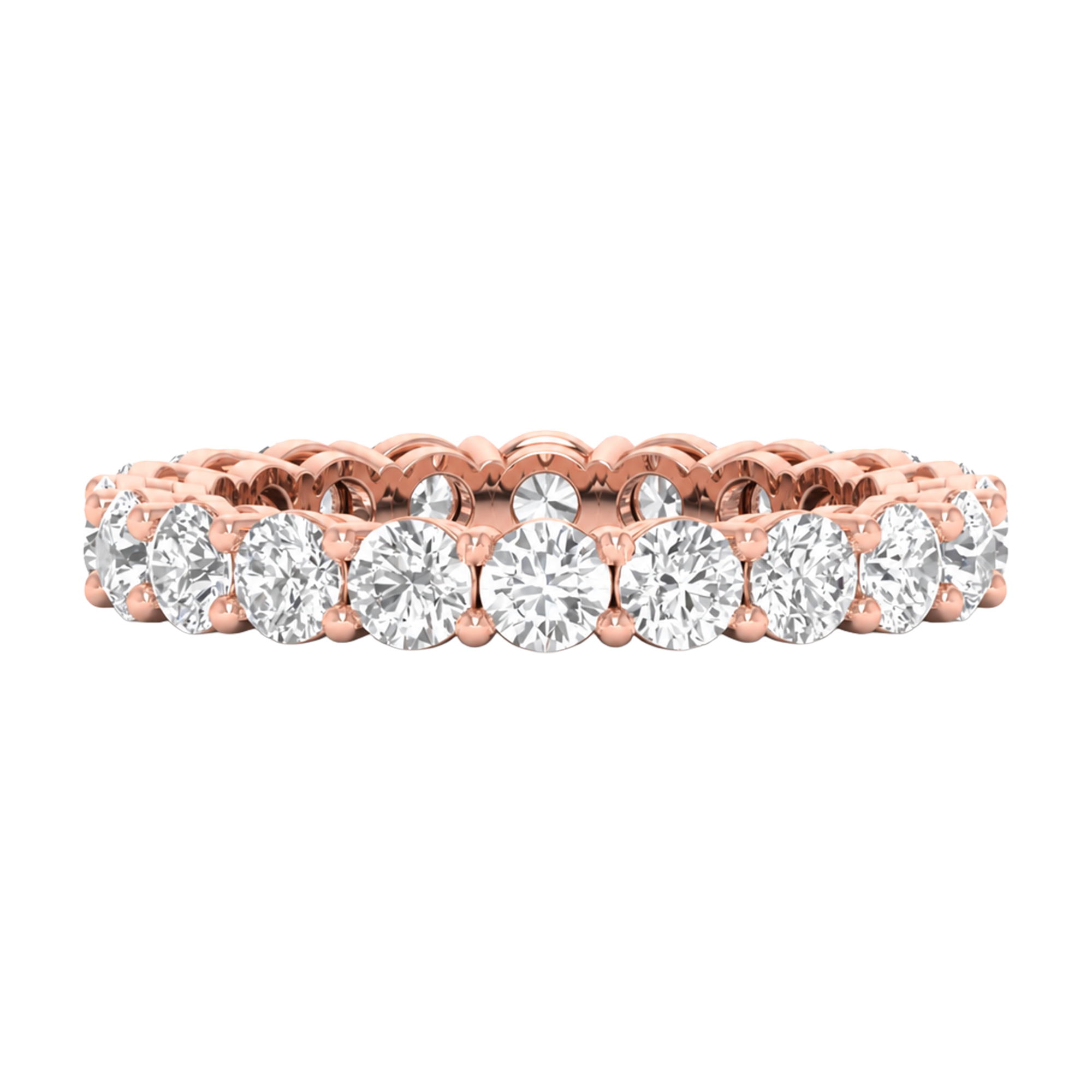 Lena Diamanten Diamanten Eternity Ring Briljant - 2.6ct tot 7ct