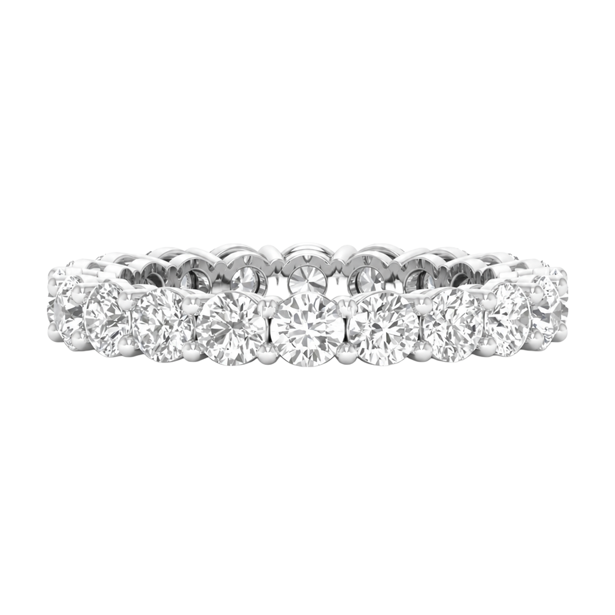 Lena Diamanten Diamanten Eternity Ring Briljant - 2.6ct tot 7ct