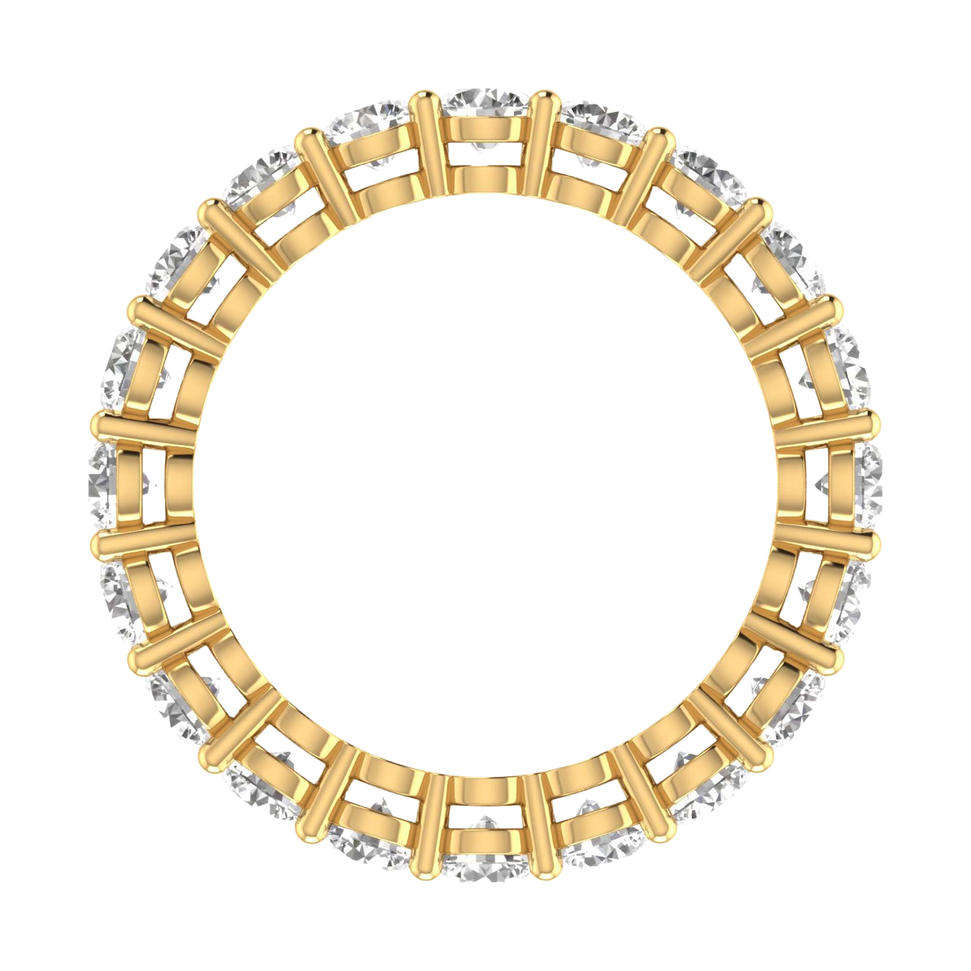 Lena Diamanten Diamanten Eternity Ring Briljant - 2.6ct tot 7ct