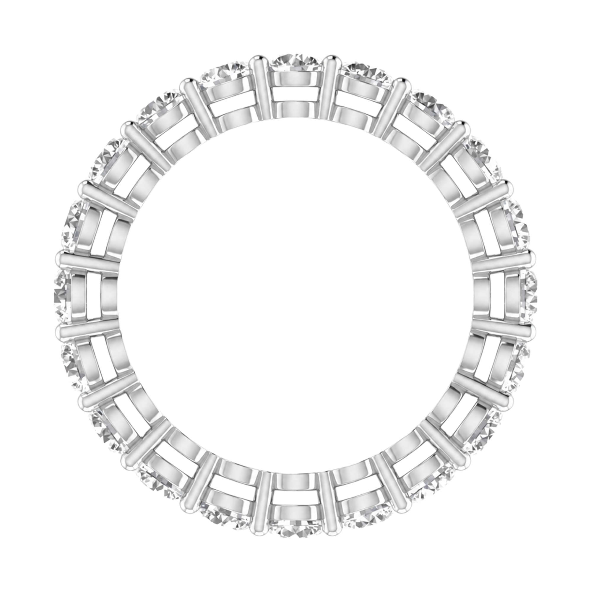 Lena Diamanten Diamanten Eternity Ring Briljant - 2.6ct tot 7ct