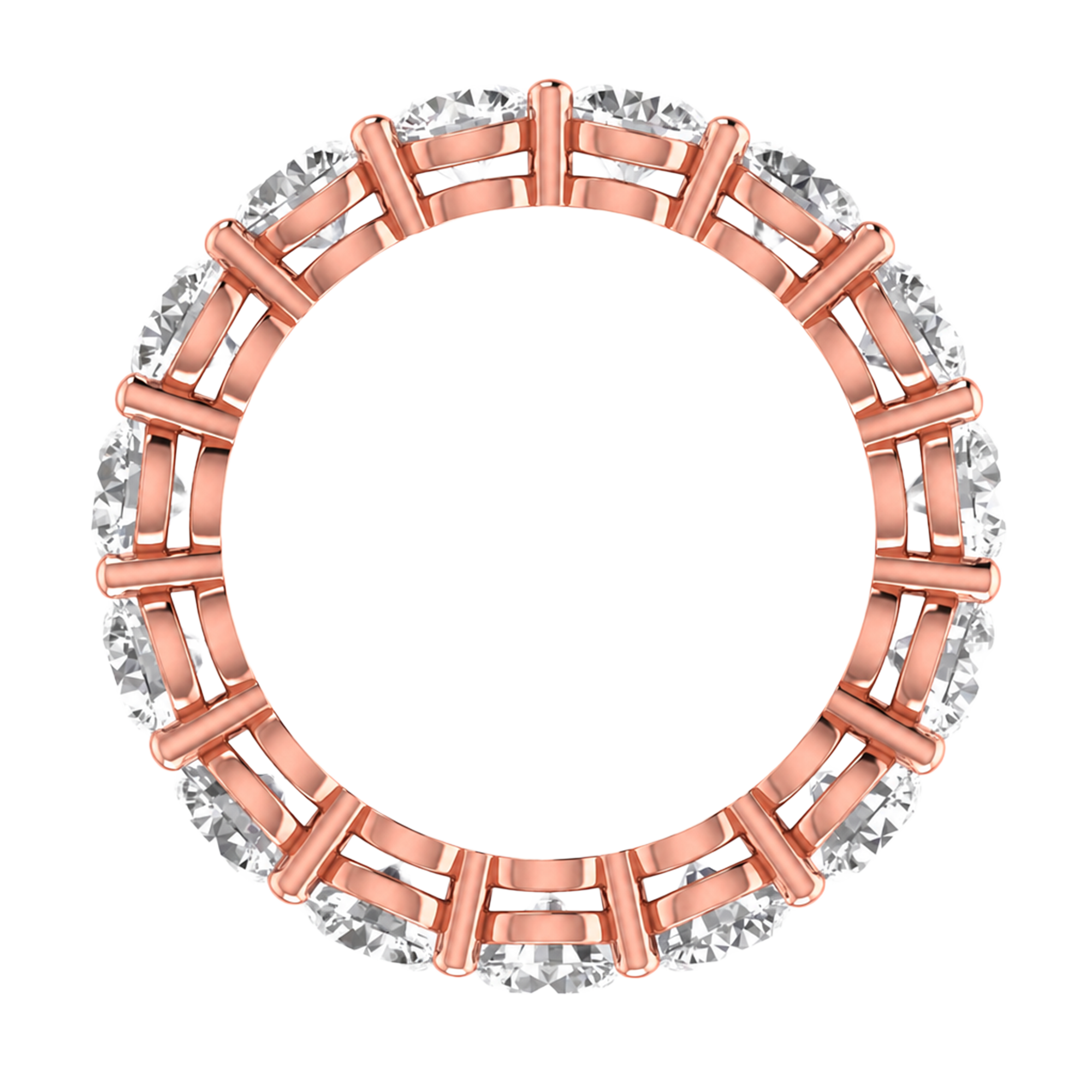 Lena Diamanten Diamanten Eternity Ring Briljant - 2.6ct tot 7ct