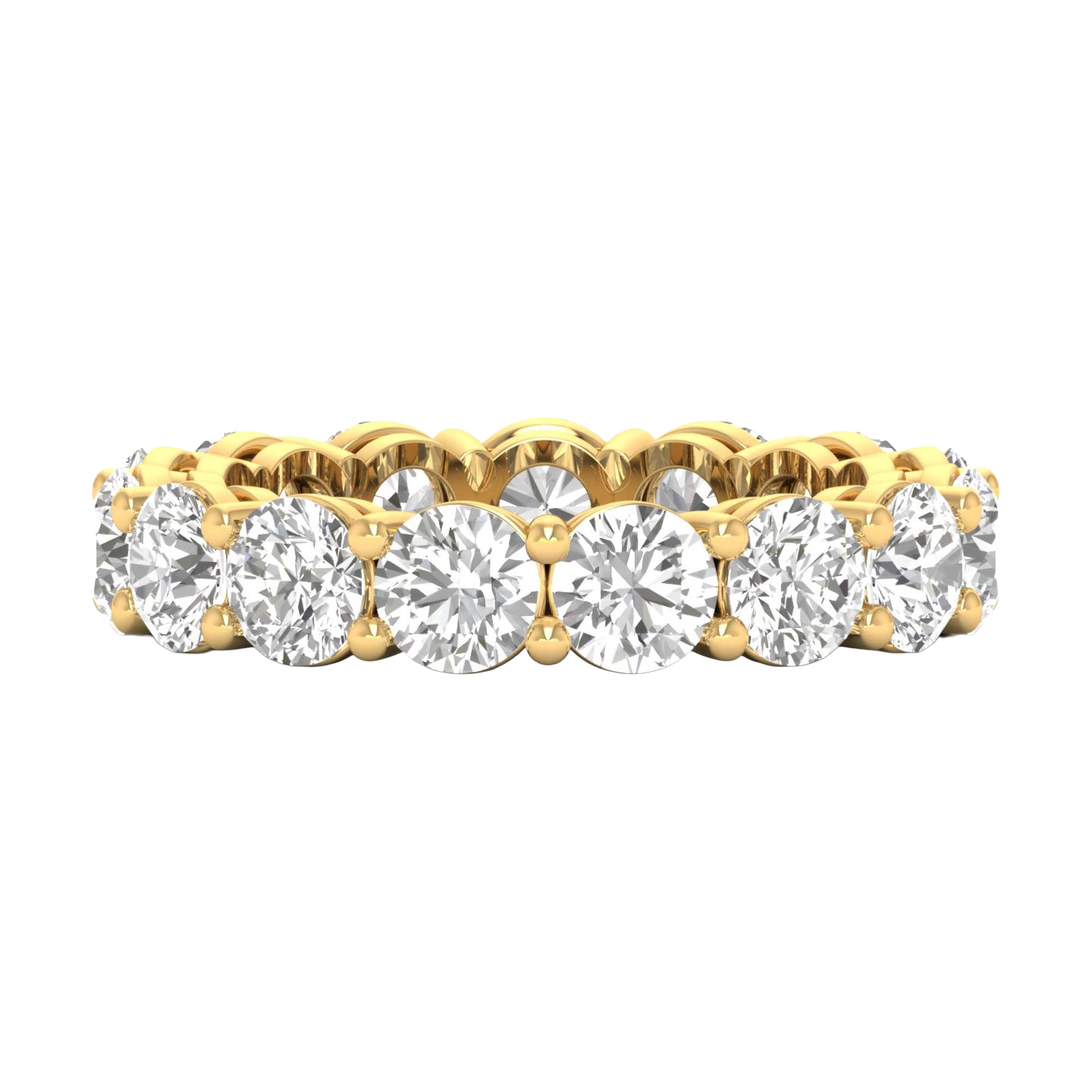 Lena Diamanten Diamanten Eternity Ring Briljant - 2.6ct tot 7ct