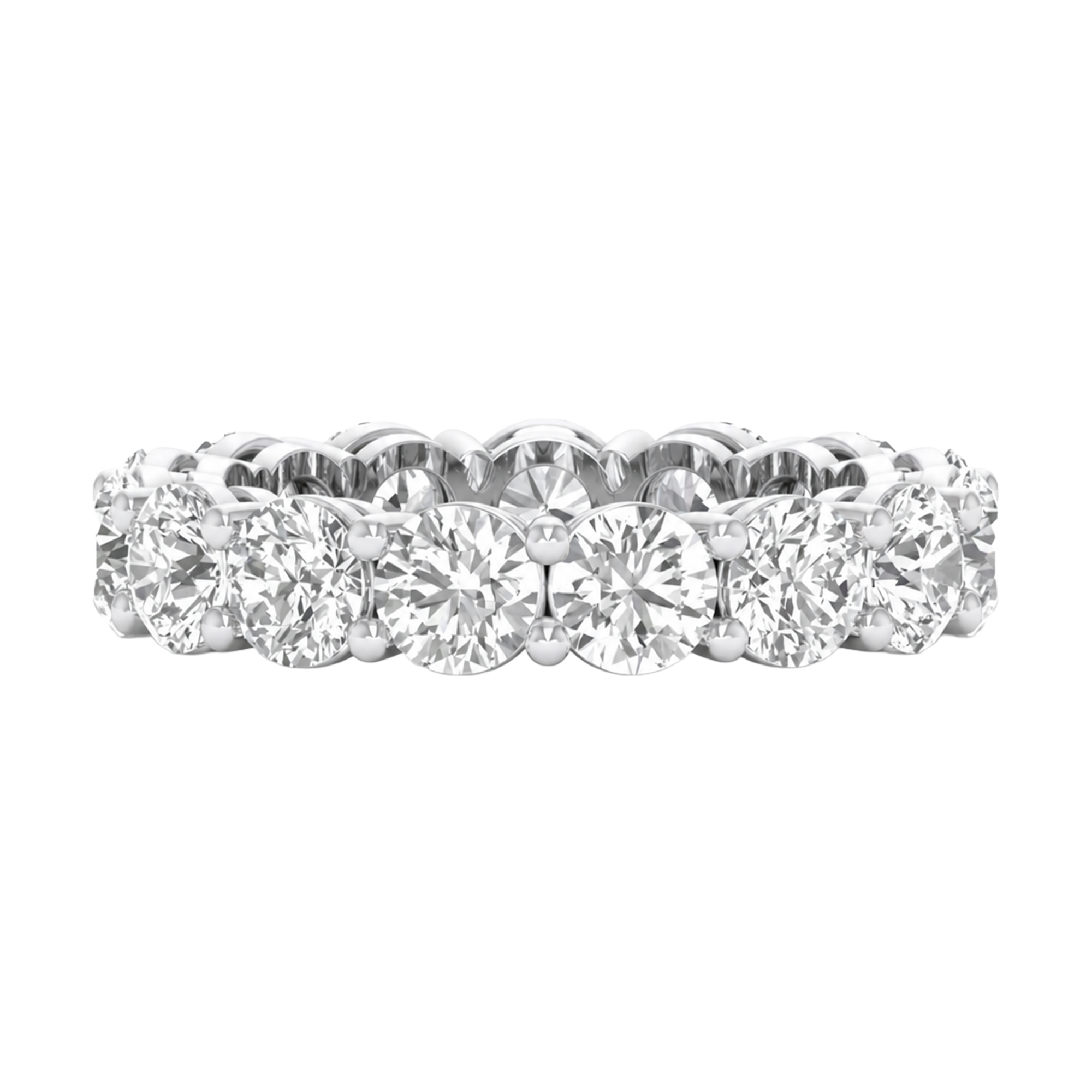 Lena Diamanten Diamanten Eternity Ring Briljant - 2.6ct tot 7ct