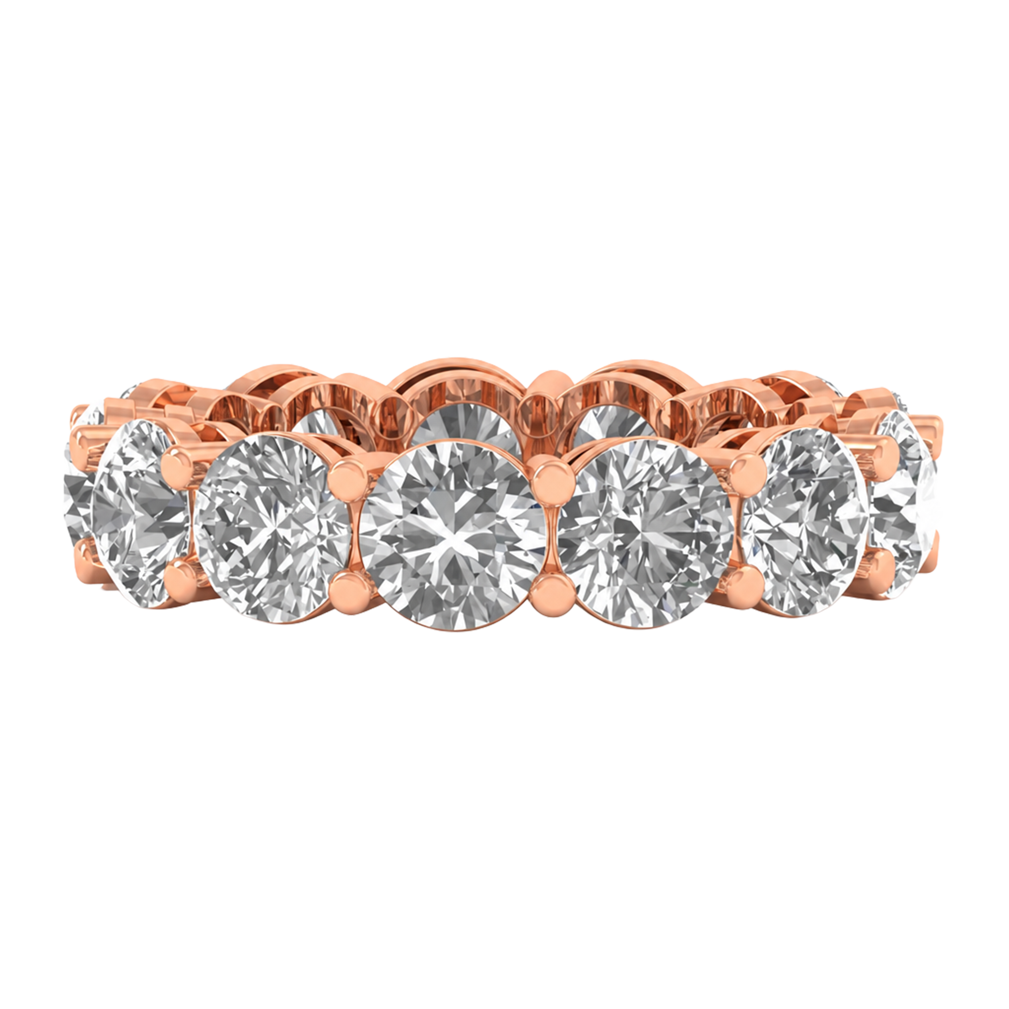 Lena Diamanten Diamanten Eternity Ring Briljant - 2.6ct tot 7ct