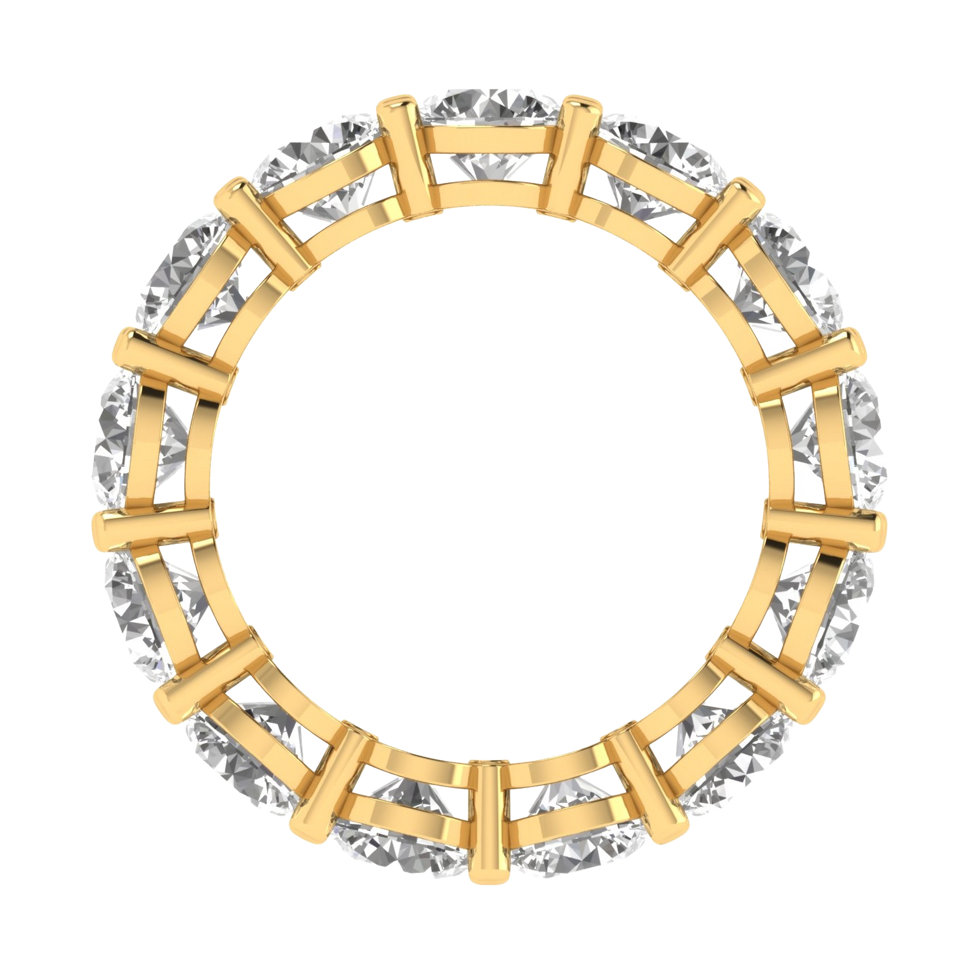 Lena Diamanten Diamanten Eternity Ring Briljant - 2.6ct tot 7ct