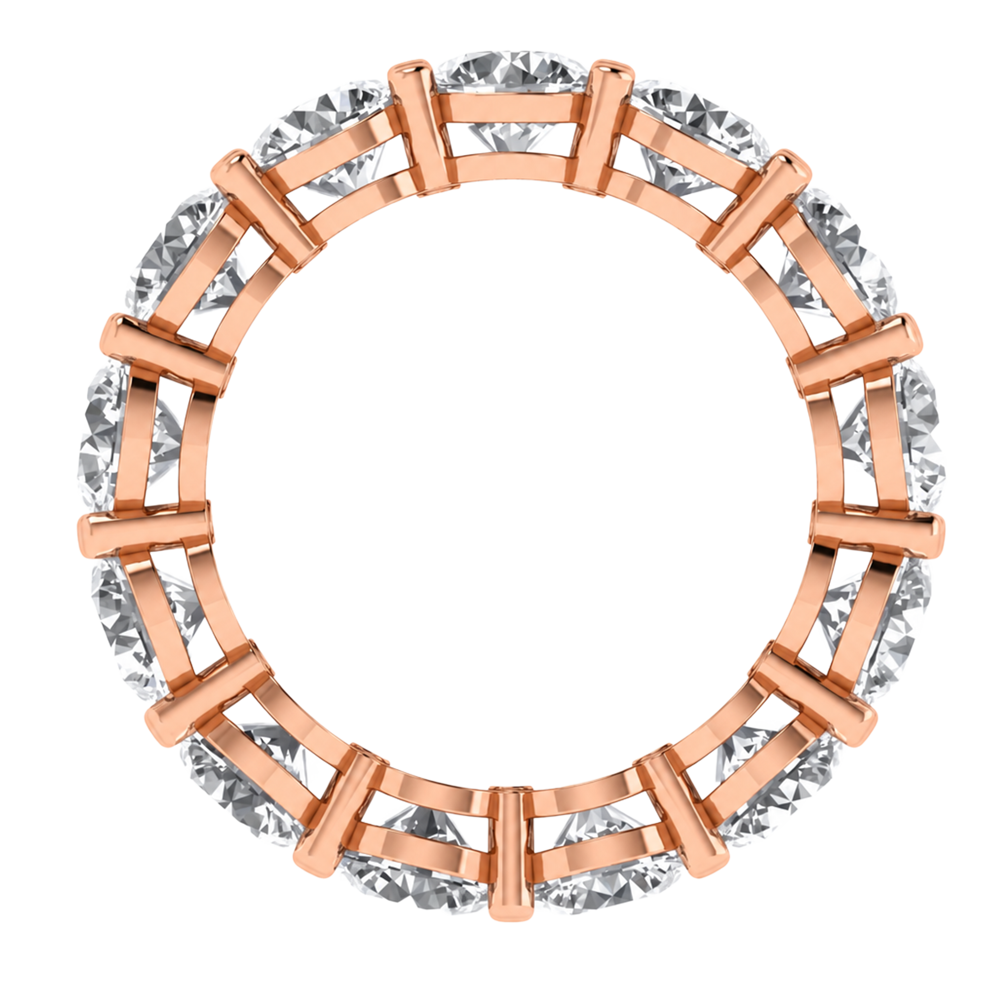 Lena Diamanten Diamanten Eternity Ring Briljant - 2.6ct tot 7ct