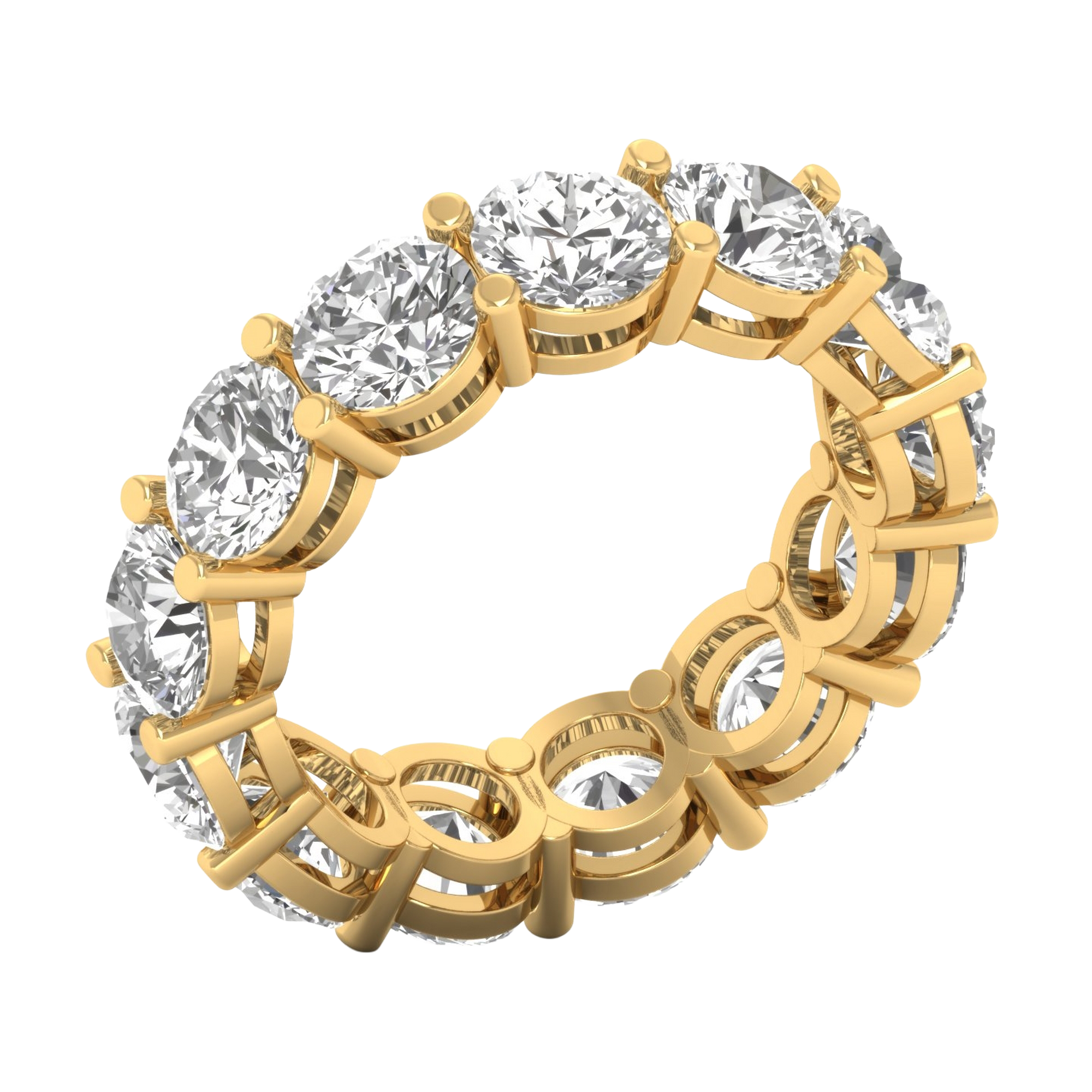 Lena Diamanten Diamanten Eternity Ring Briljant - 2.6ct tot 7ct