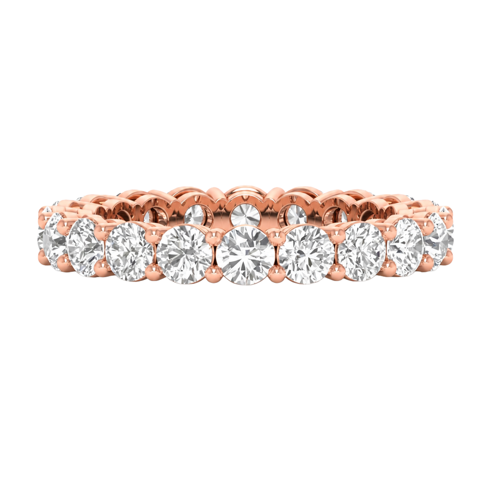 Lena Diamanten Diamanten Eternity Ring Briljant - 2.6ct tot 7ct