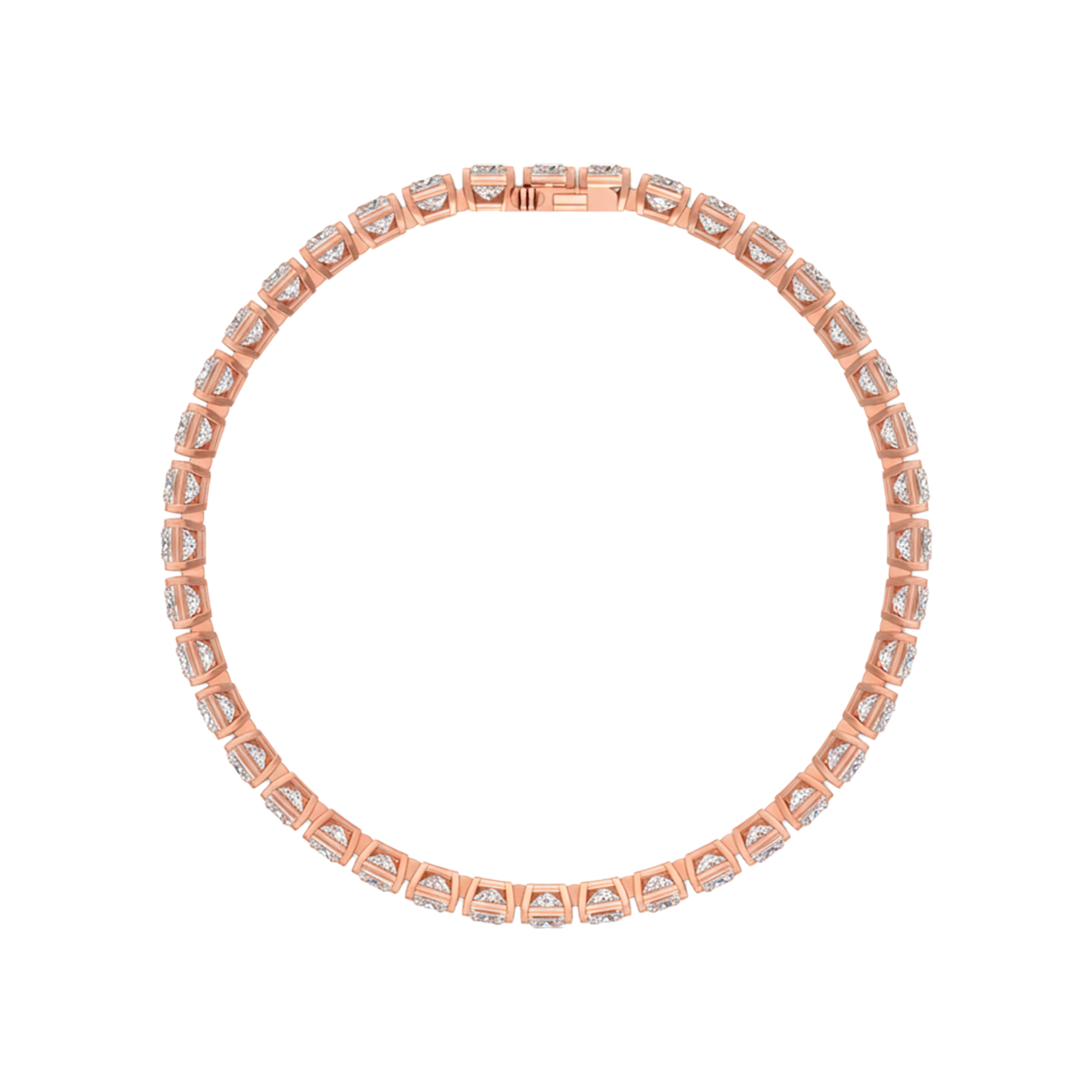 Sam Diamanten Tennisarmband Princess - 13ct