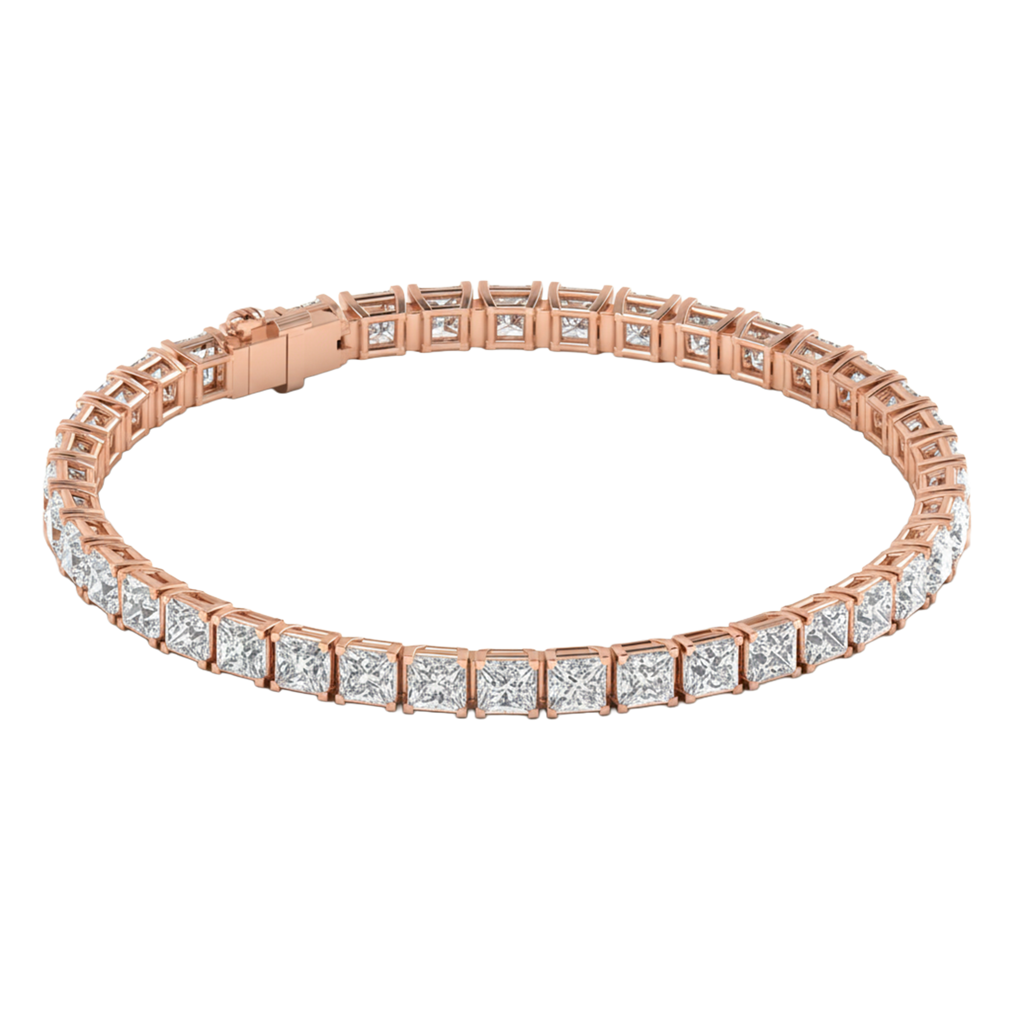Sam Diamanten Tennisarmband Princess - 13ct