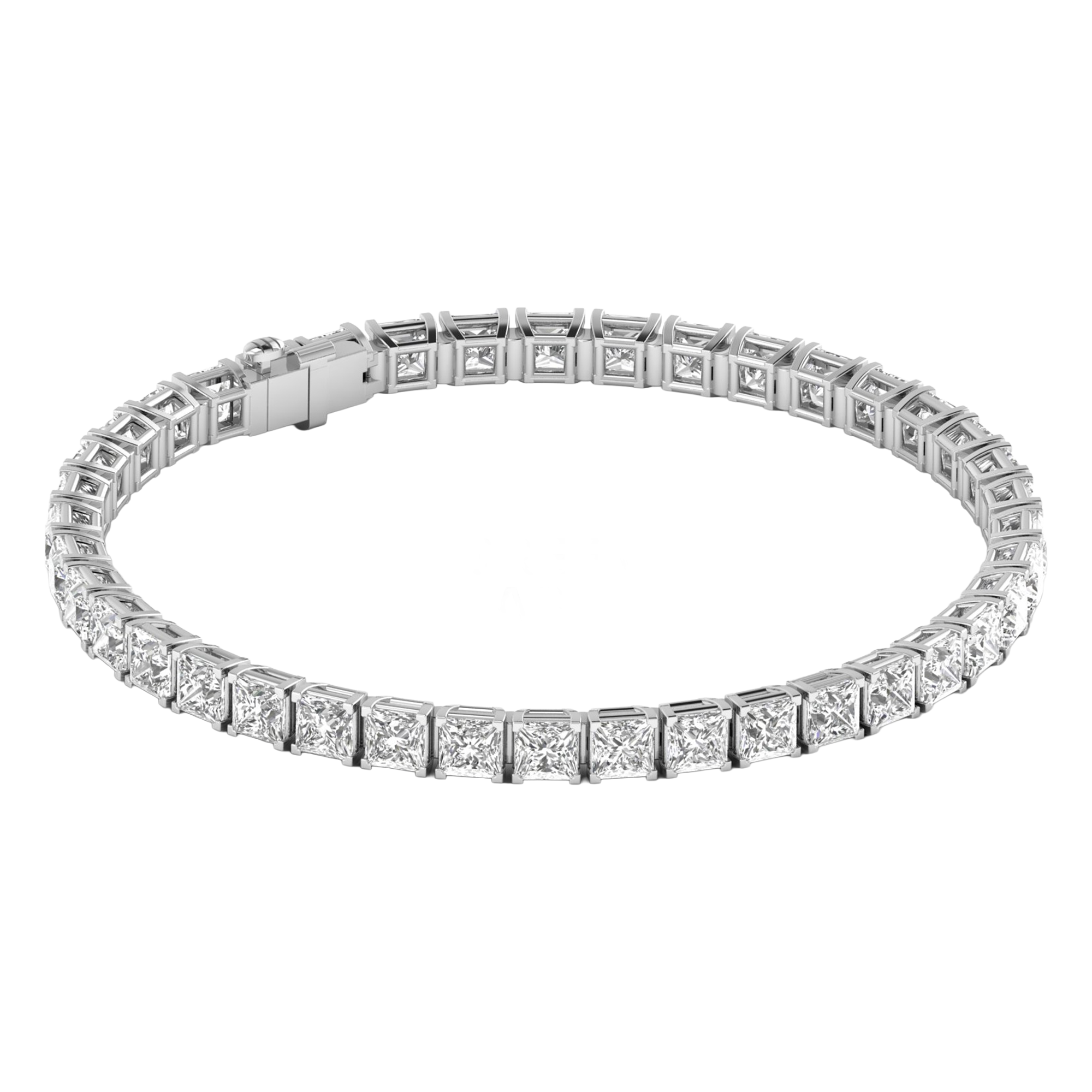 Sam Diamanten Tennisarmband Princess - 13ct