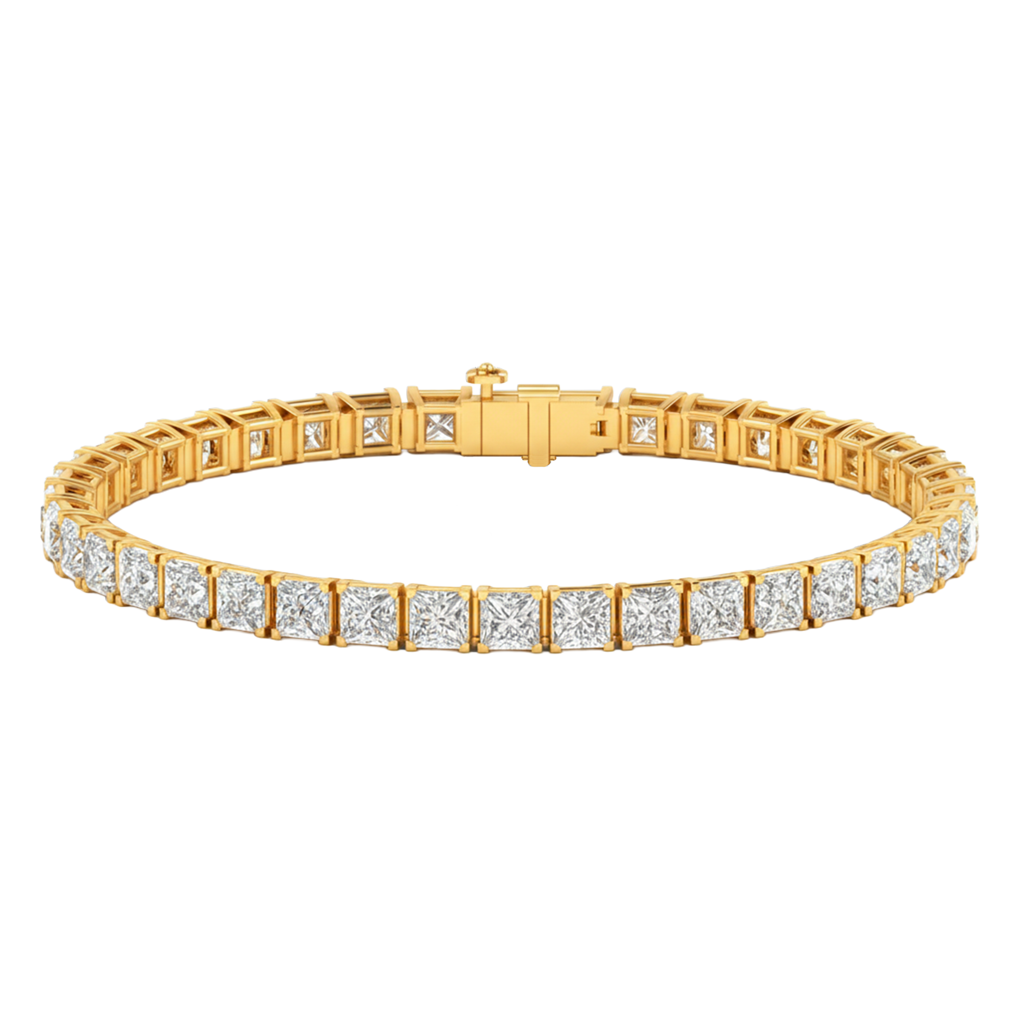 Sam Diamonds Tennis Bracelet Princess - 13ct