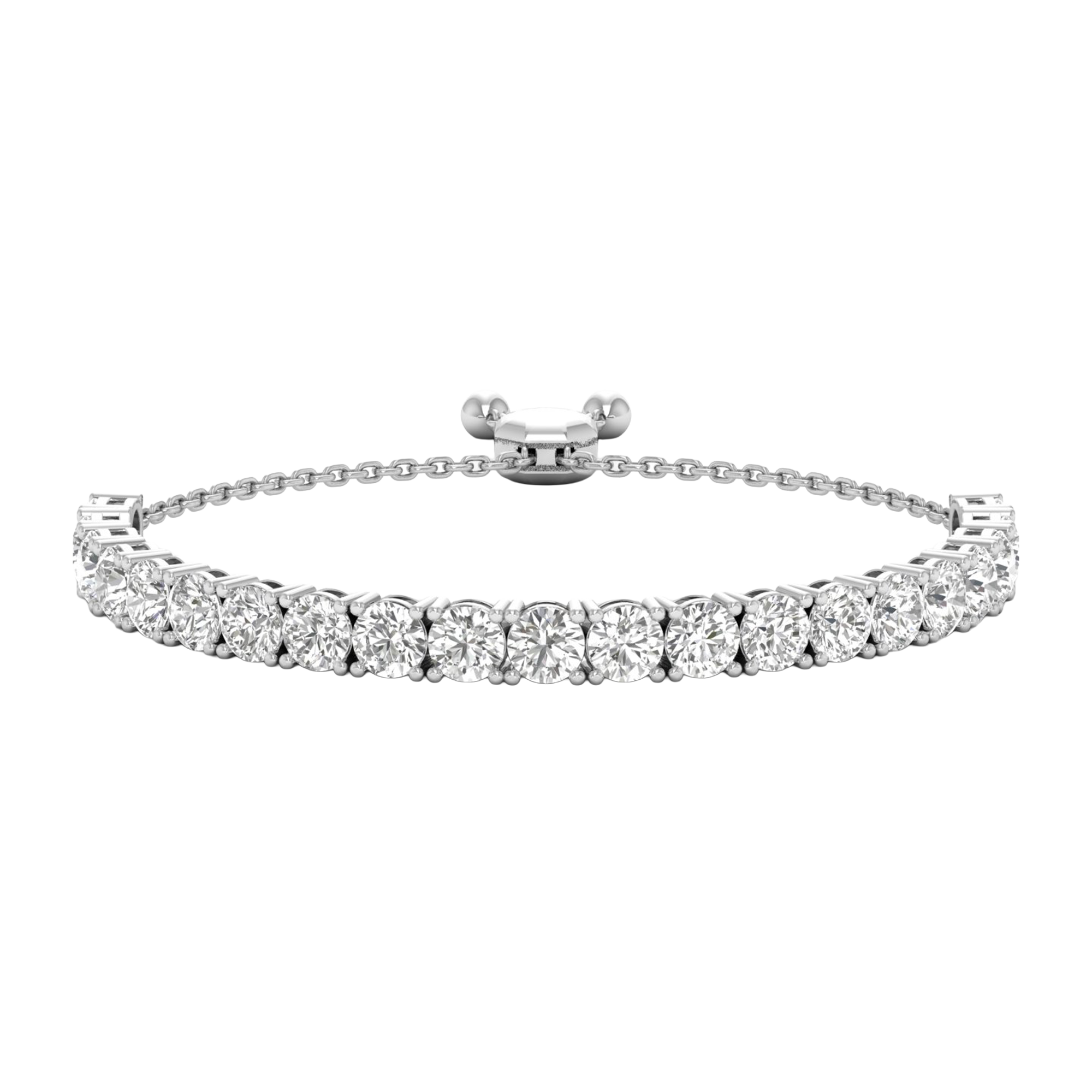 Armband aus 10,5 Karat mit einem runden Hauptstein von 0,5 Karat – 94B