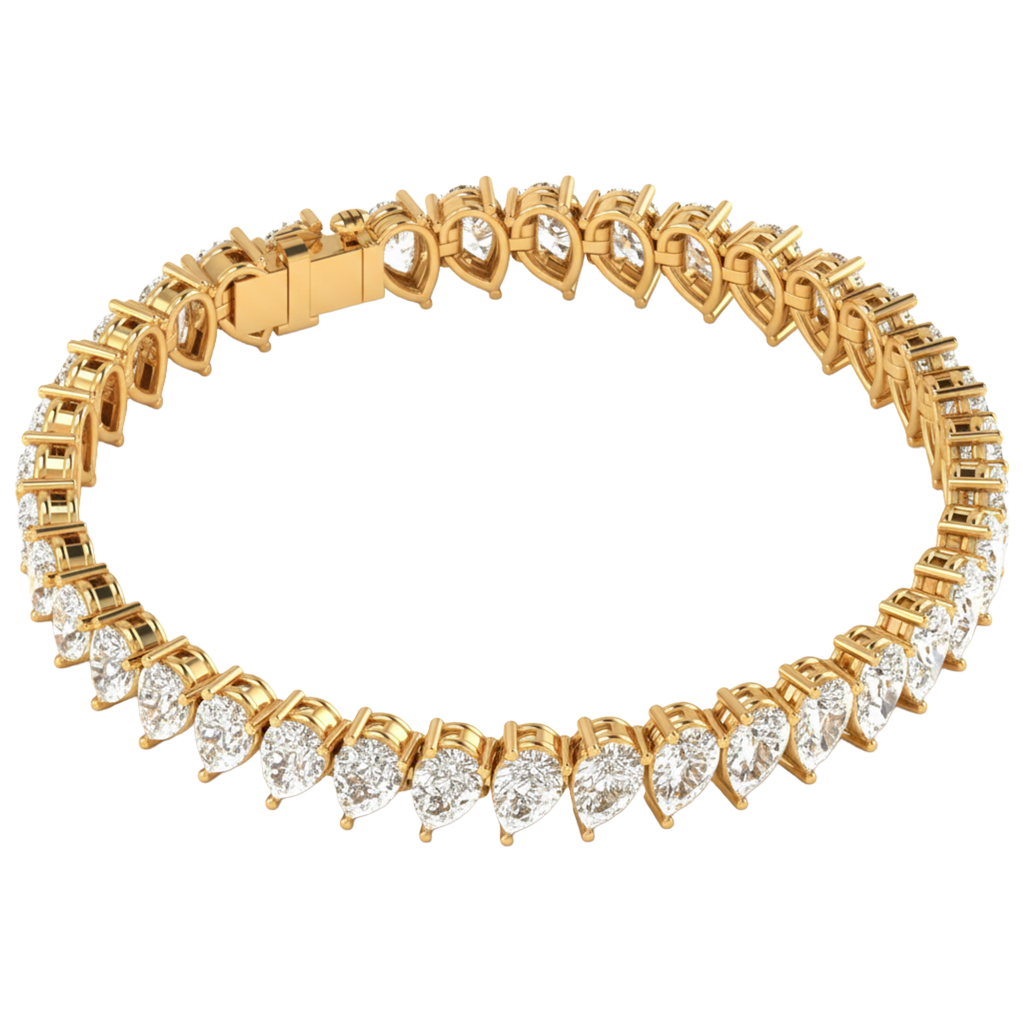Nore Diamanten Tennisarmband Peer - 16.8ct