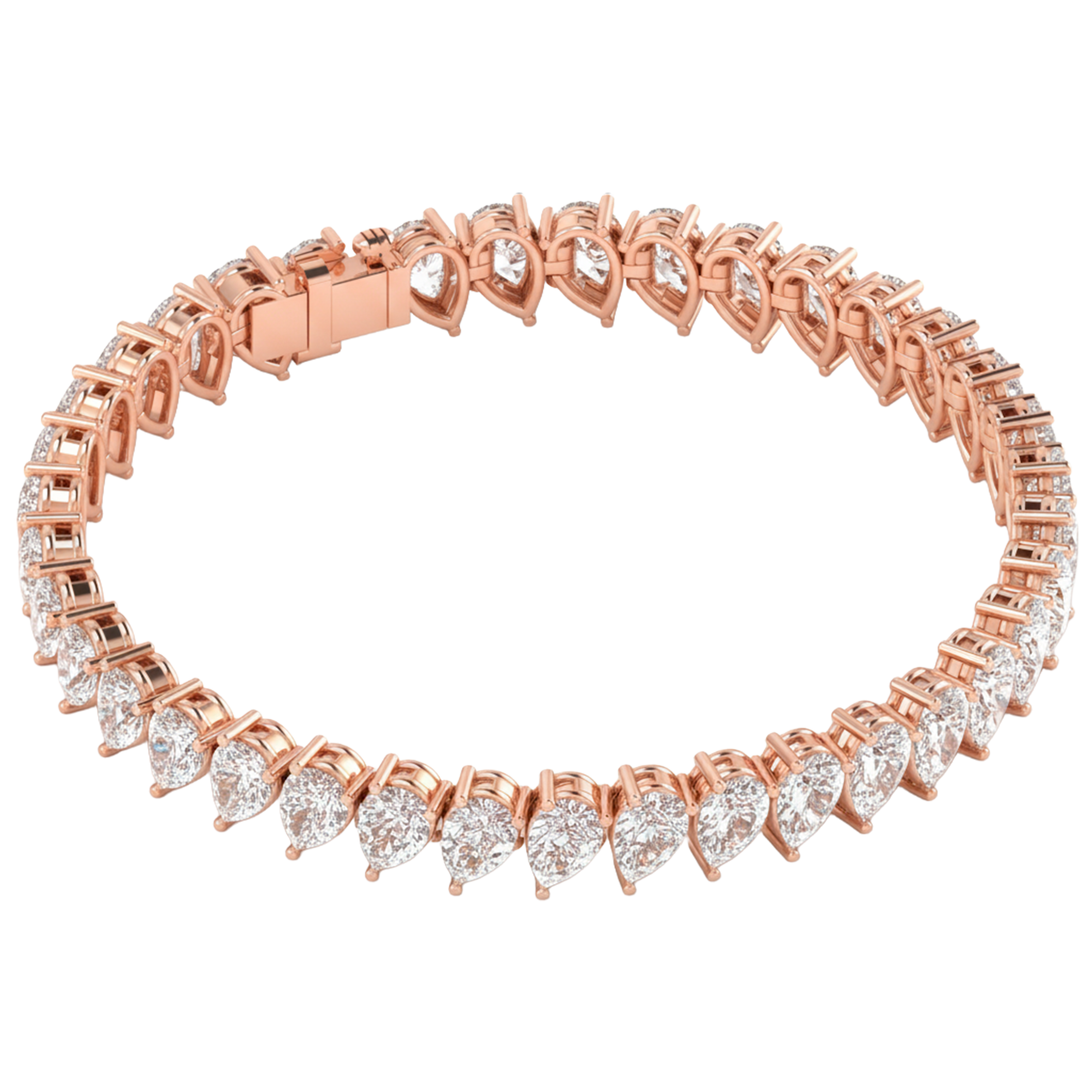Nore Diamanten Tennisarmband Peer - 16.8ct