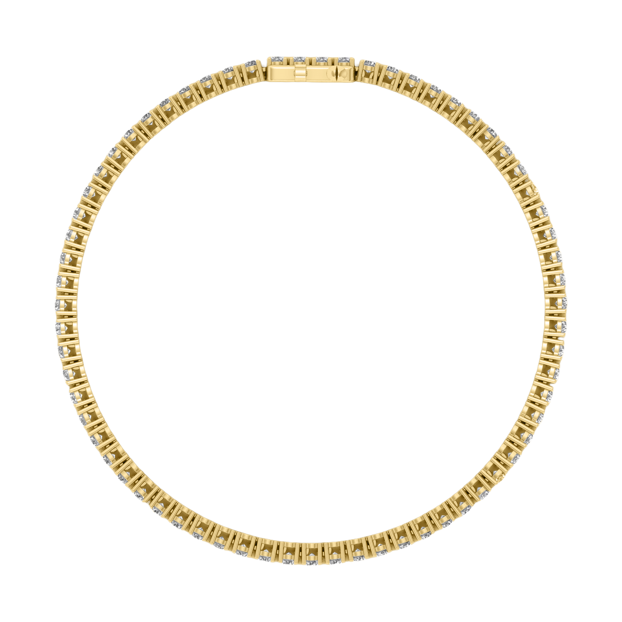 Armband aus 4 Karat mit Hauptstein in runder Form von 0,057971 Karat - 002
