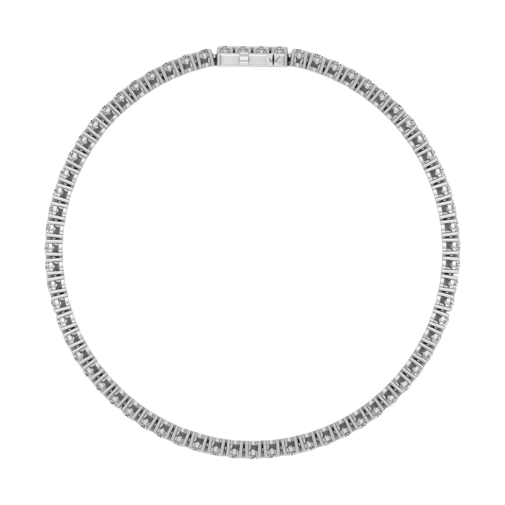 Armband aus 4 Karat mit Hauptstein in runder Form von 0,057971 Karat - 002