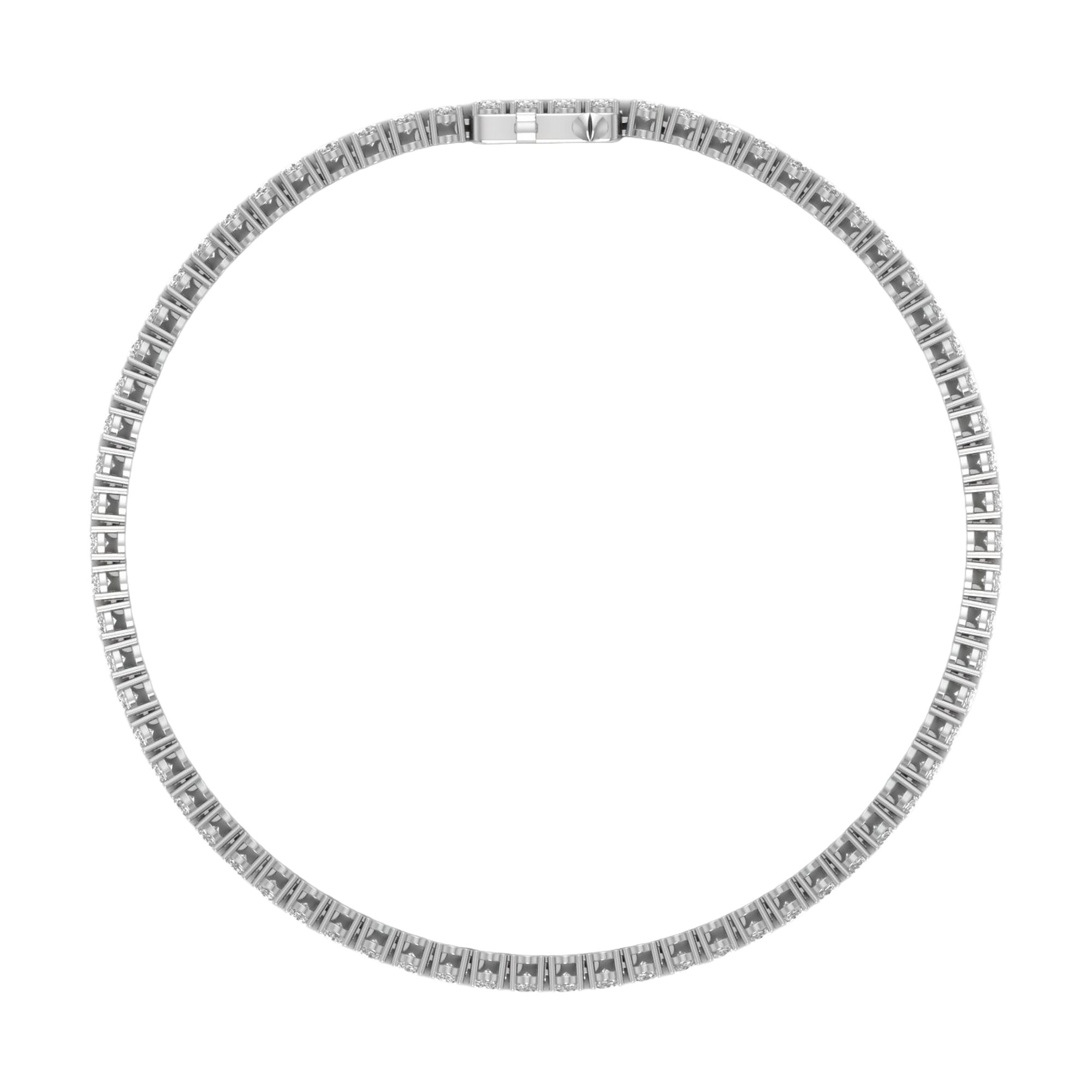 Lizzy Diamond Tennis Bracelet Oval - 5ct to 15ct