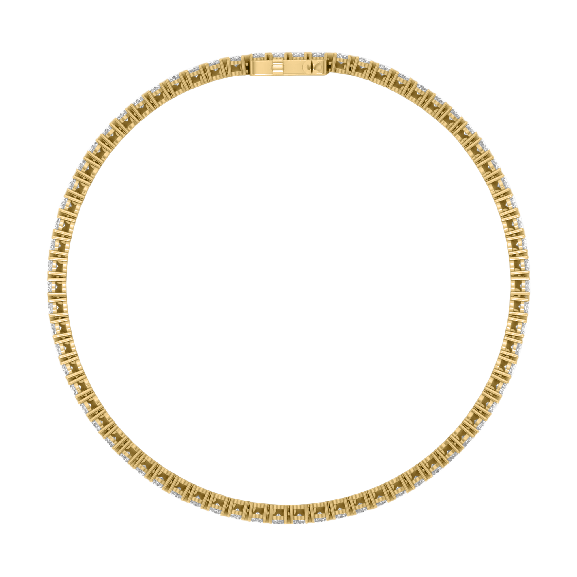 Lizzy Diamond Tennis Bracelet Oval - 5ct to 15ct
