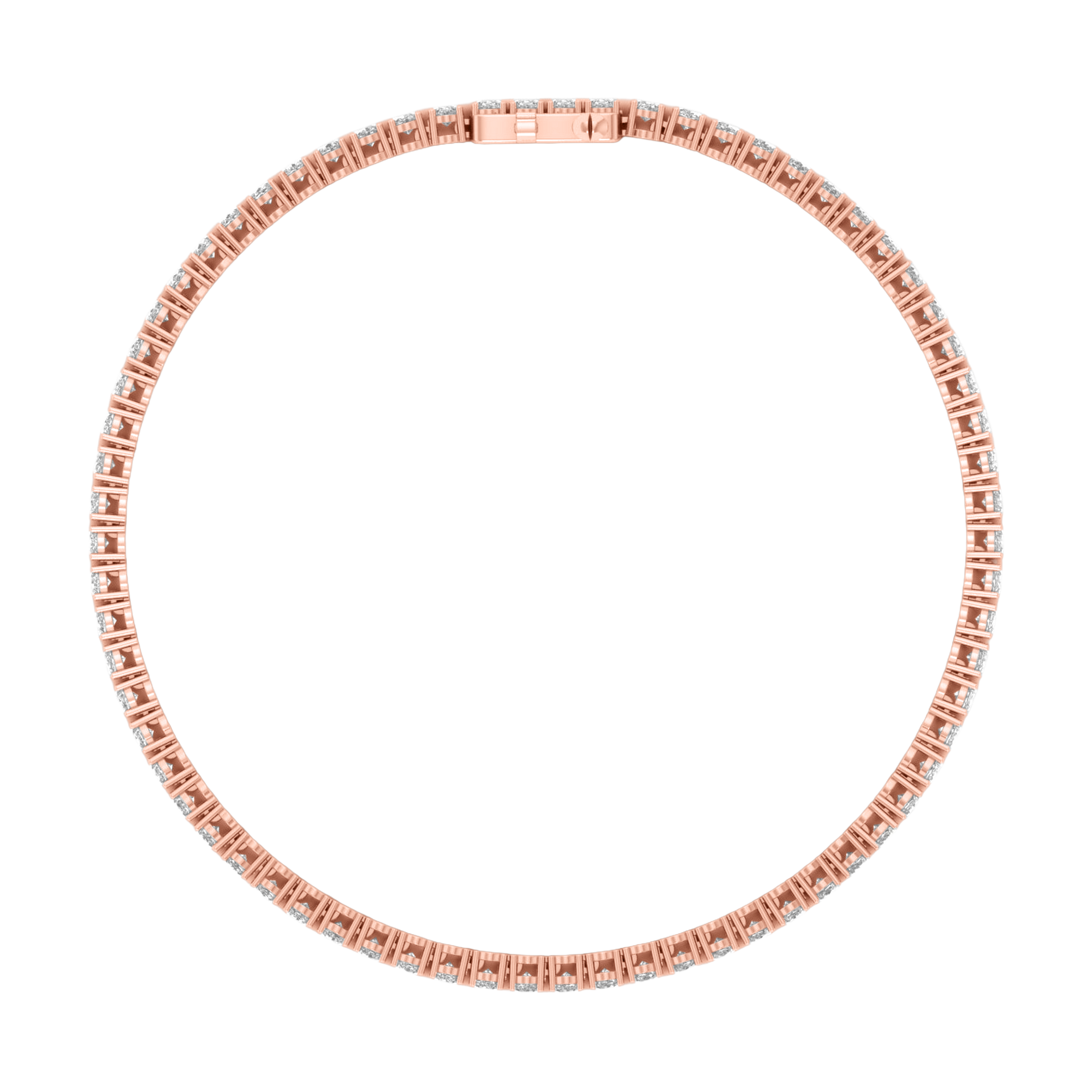 Lizzy Diamond Tennis Bracelet Oval - 5ct to 15ct