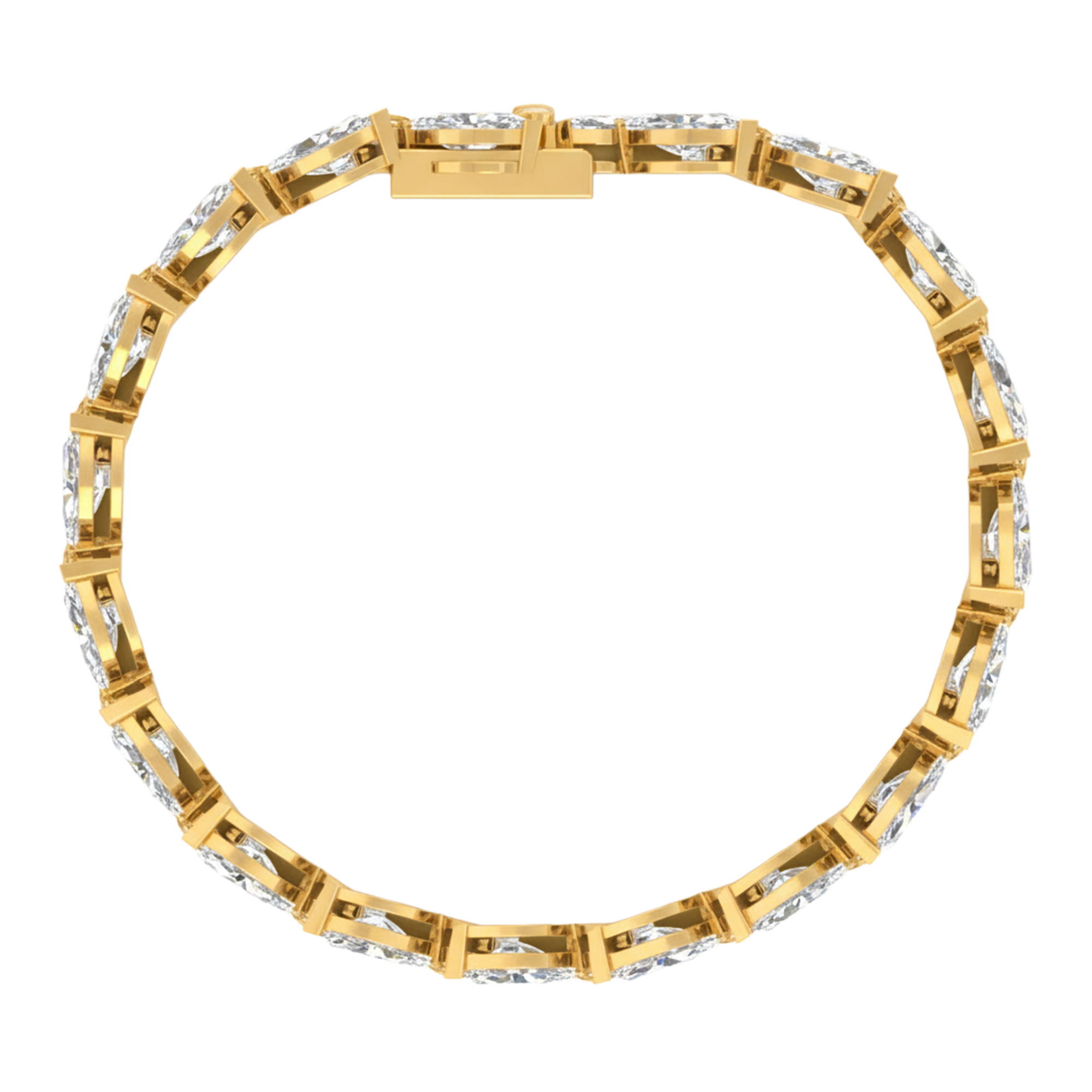 Enya Diamond Tennis Bracelet Marquise - 15ct