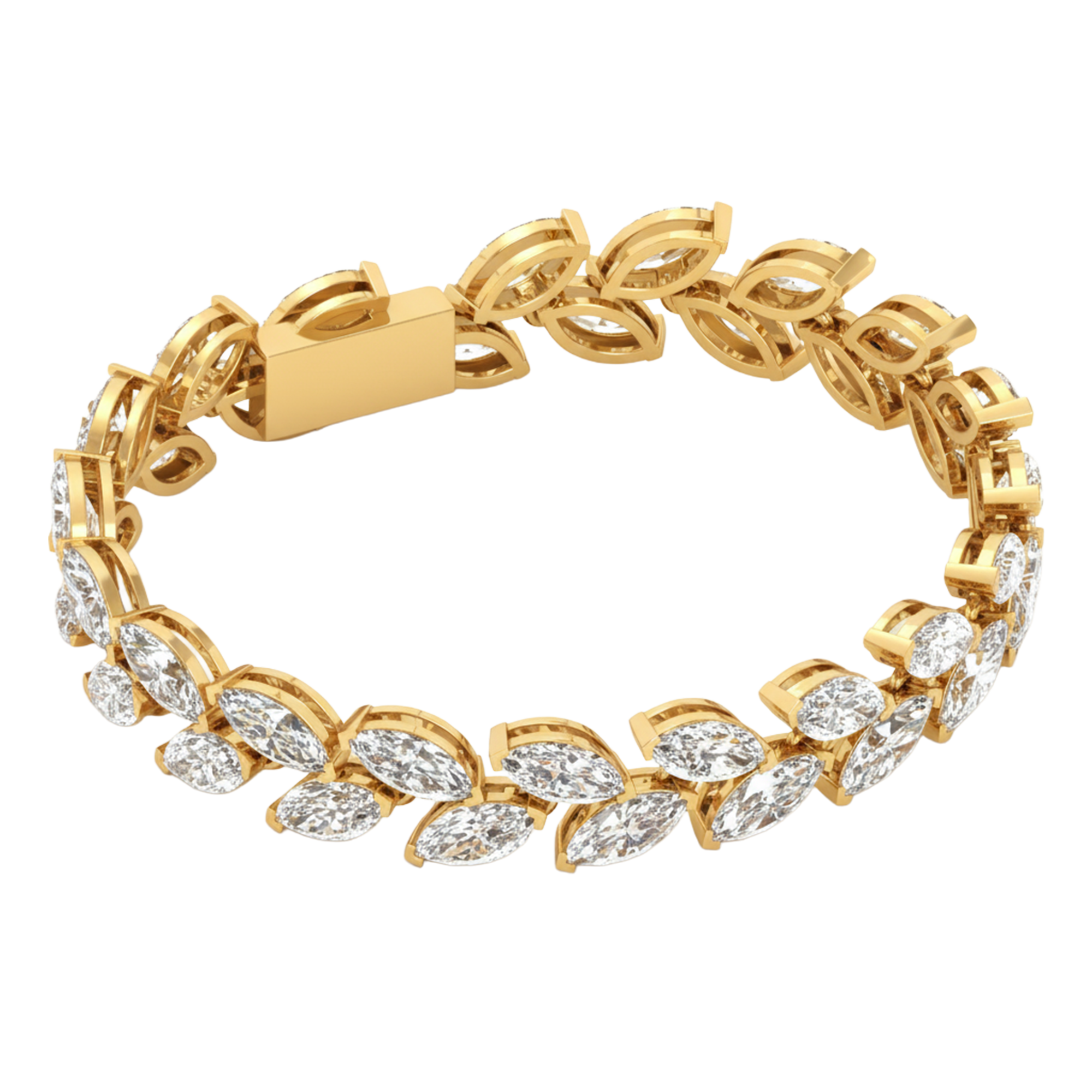 Enya Diamond Tennis Bracelet Marquise - 15ct