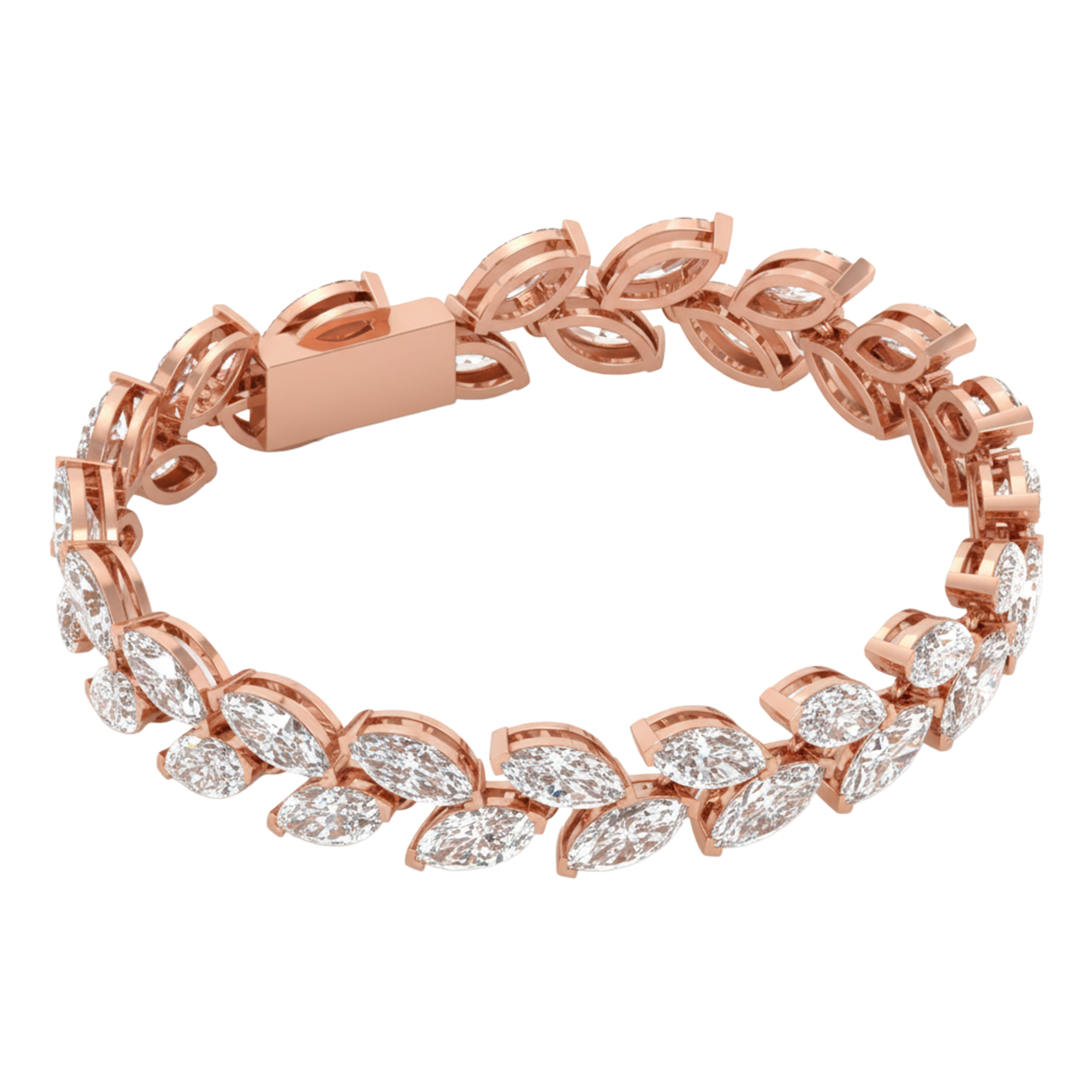 Enya Diamond Tennis Bracelet Marquise - 15ct