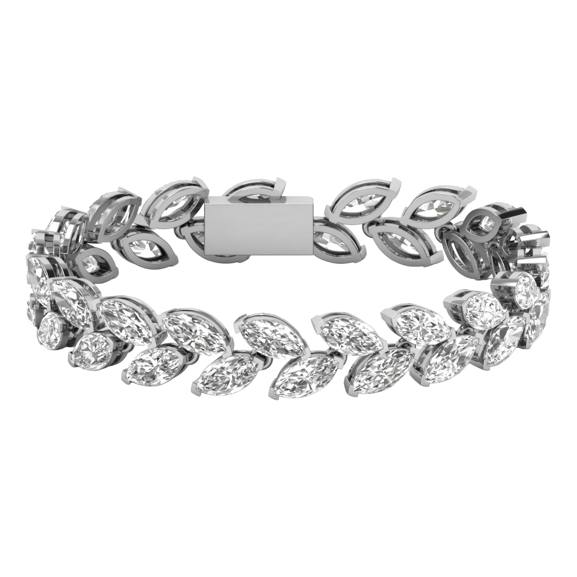 Enya Diamond Tennis Bracelet Marquise - 15ct