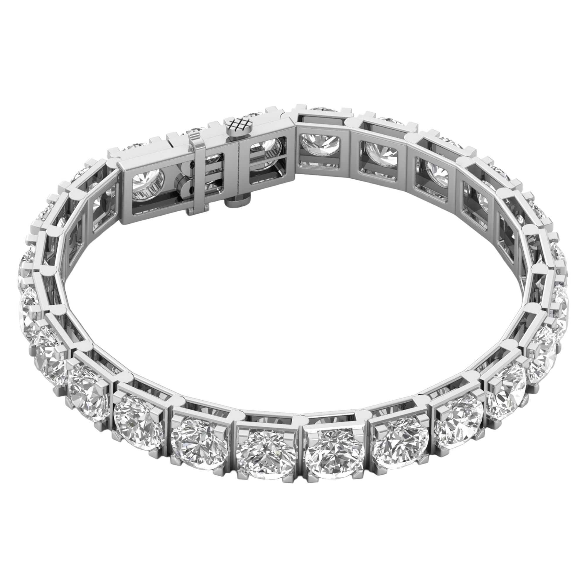 Aimee Diamanten Tennisarmband Briljant - 26.4ct
