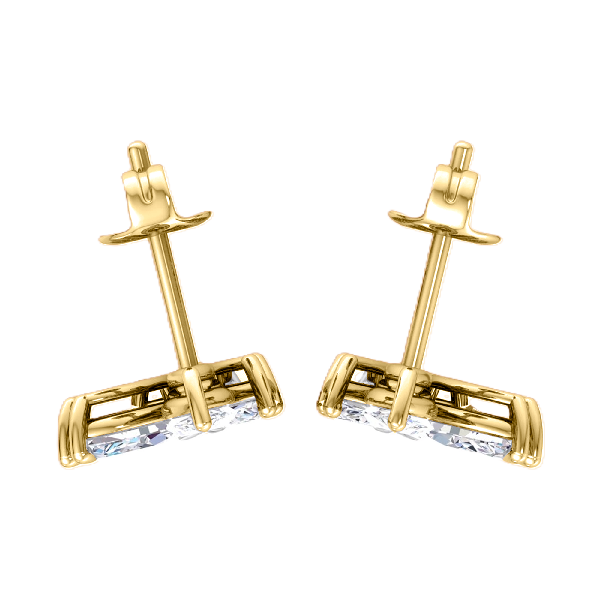 Julie Diamond Marquis Drop Earrings - 3.5ct