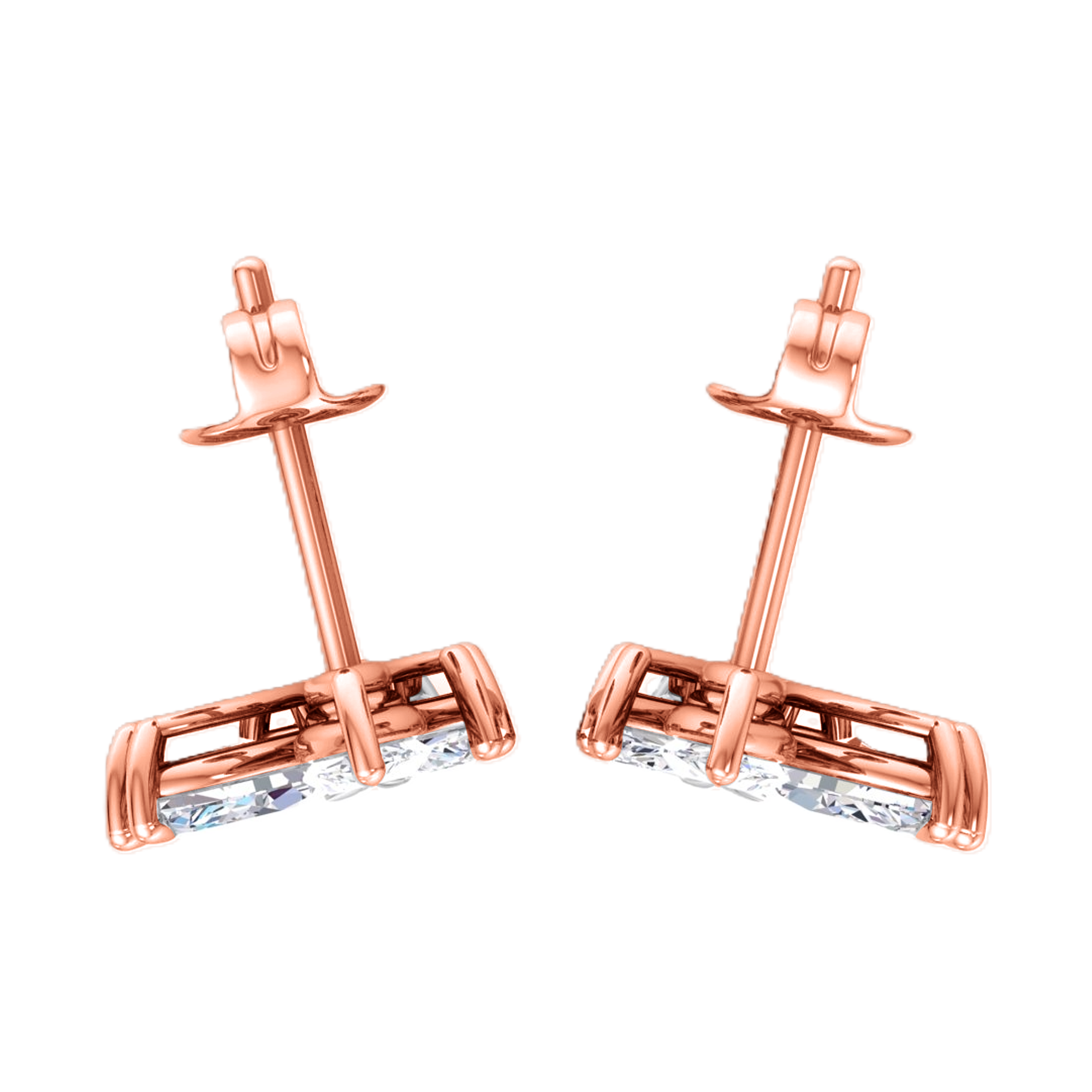 Julie Diamond Marquis Drop Earrings - 3.5ct