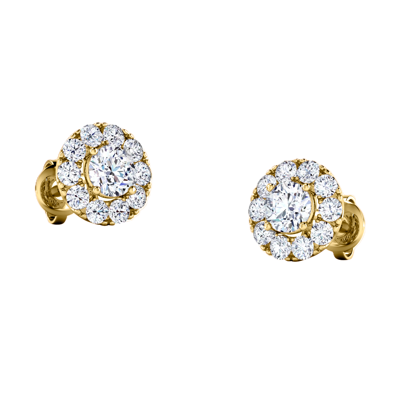 Lotte Diamanten Stud Oorbellen Briljant - 0.4ct tot 1.1ct