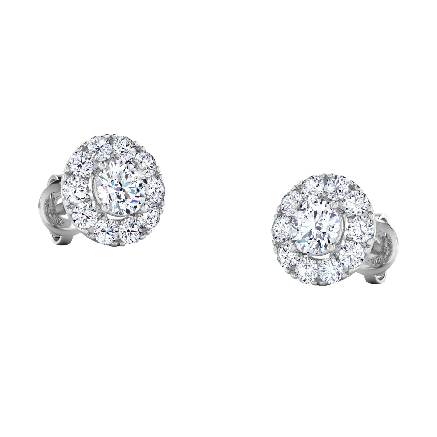 Lotte Diamanten Stud Oorbellen Briljant - 0.4ct tot 1.1ct