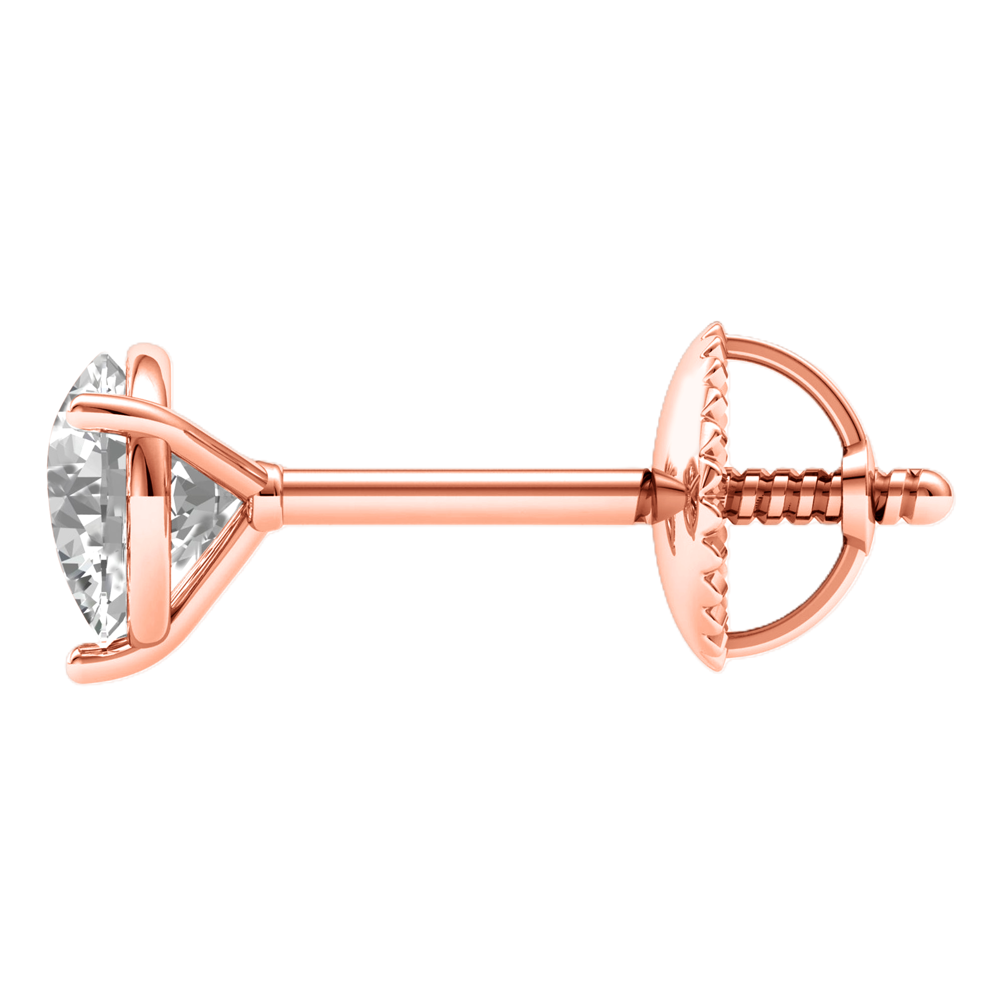 Saar Diamanten Stud Oorbellen Briljant - 0.5ct tot 4ct