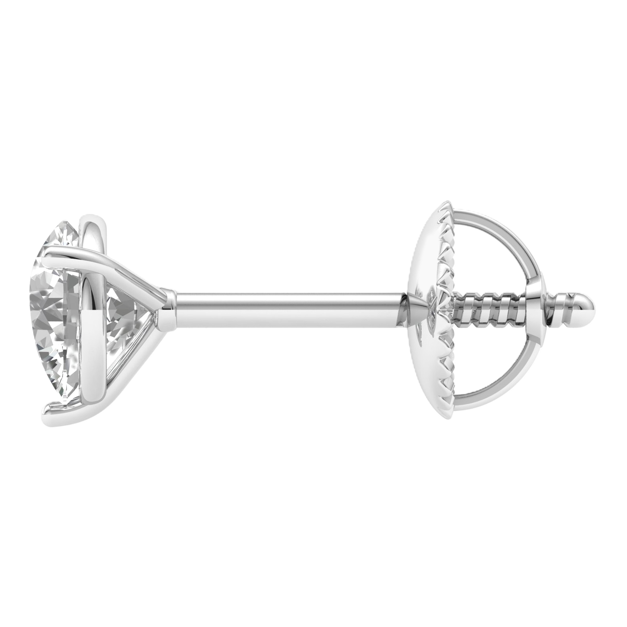 Saar Diamanten Stud Oorbellen Briljant - 0.5ct tot 4ct